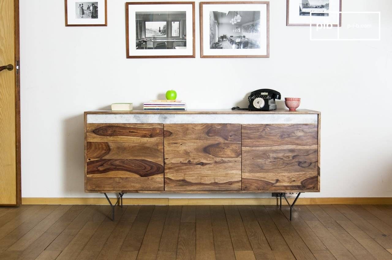 Wooden Sideboard Mabillon – A Storage Unit Practicable And | Pib Throughout Trendy Sideboards (Photo 1 of 15)