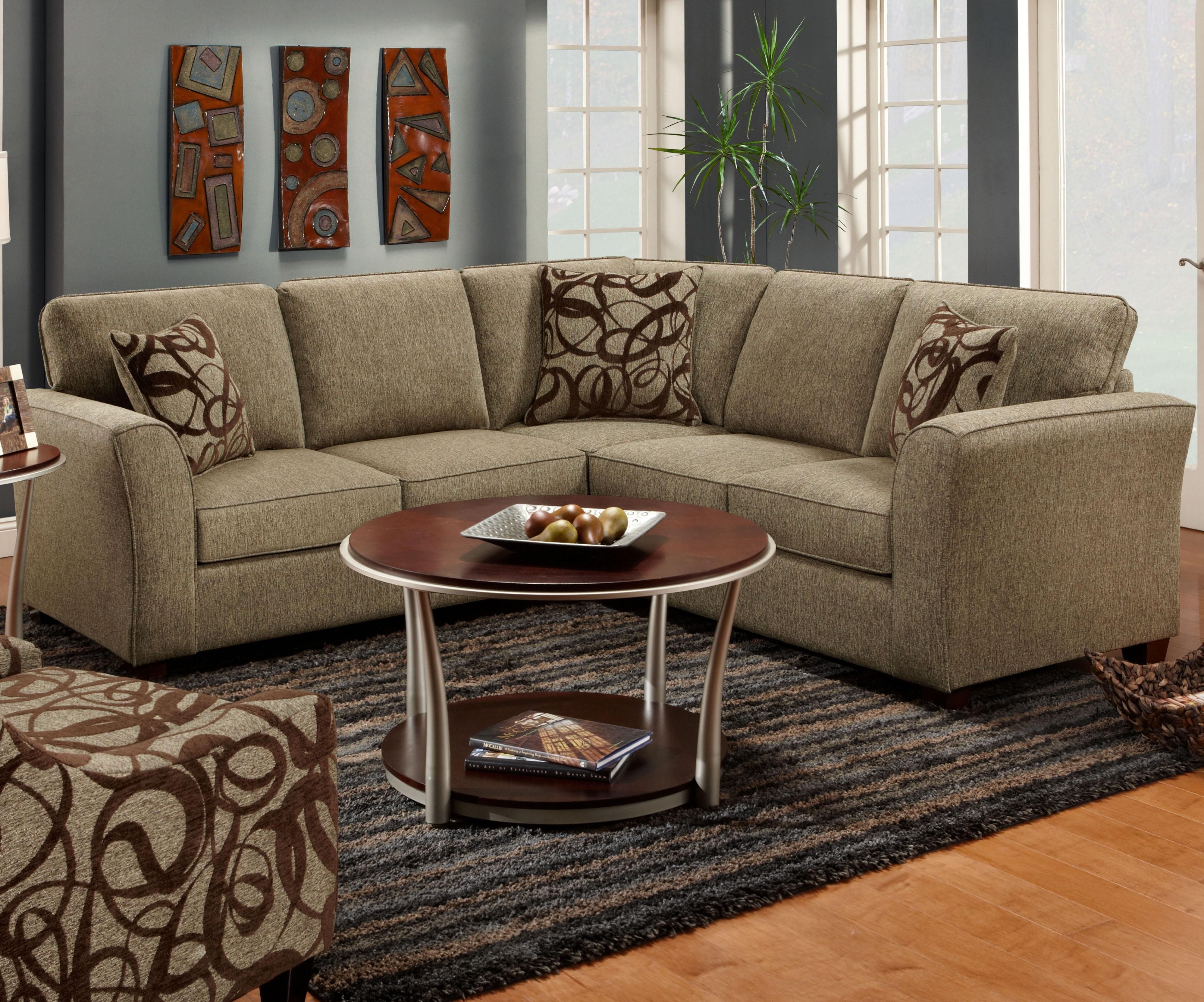 1295 1296 2 Piece Sectional Sofafusion Furniture | For The Home Intended For Jackson Ms Sectional Sofas (View 10 of 10)