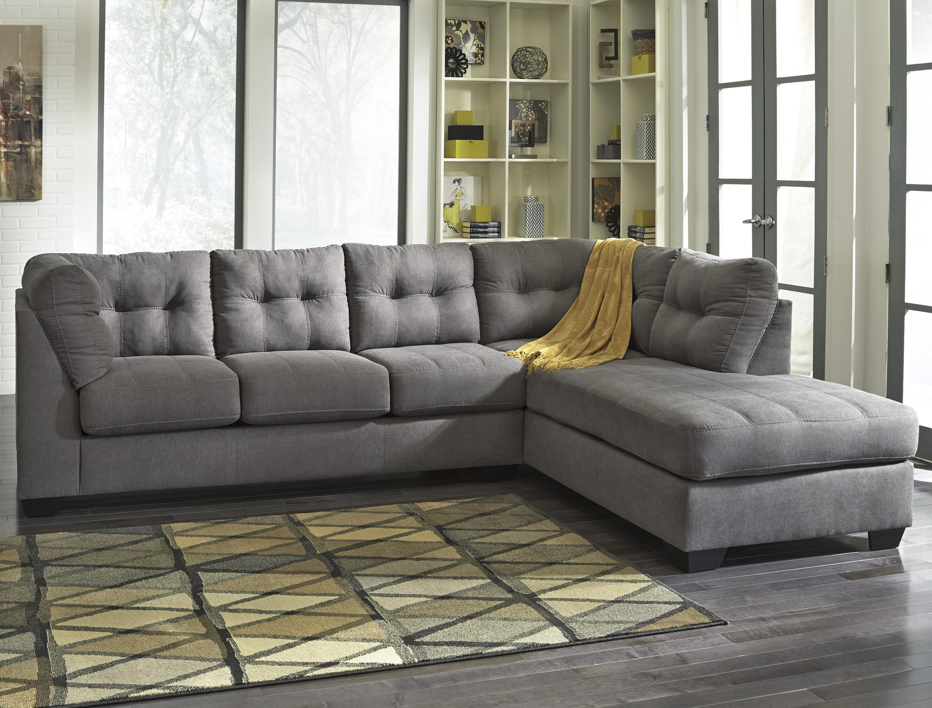 2 Piece Sectional With Right Chaisebenchcraft | Wolf And Inside Lancaster Pa Sectional Sofas (View 8 of 10)