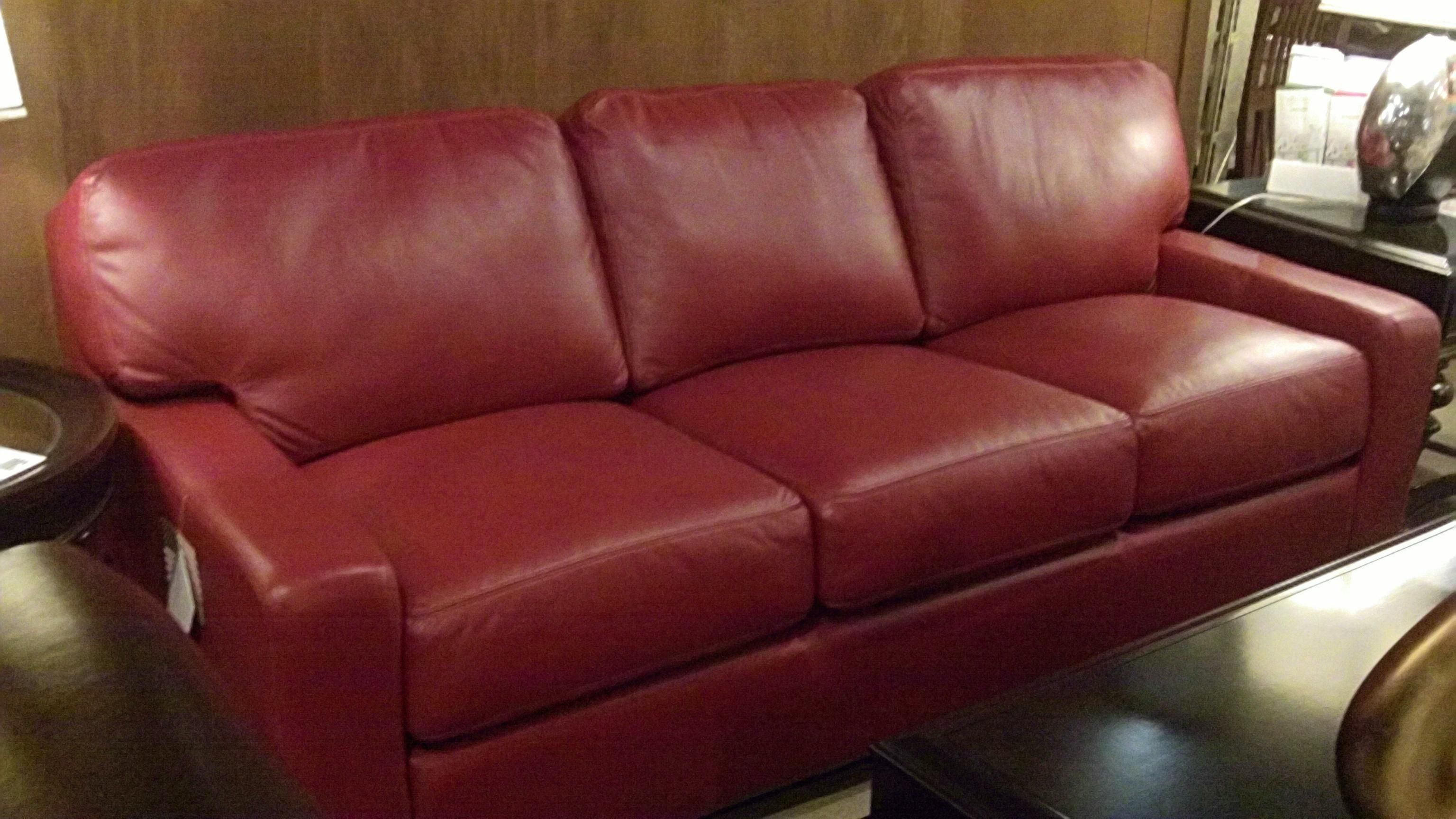 15 The Best Red Leather Sofas   20 Photos Dark Red Leather Sofas Sofa Ideas With Red Leather Sofas 