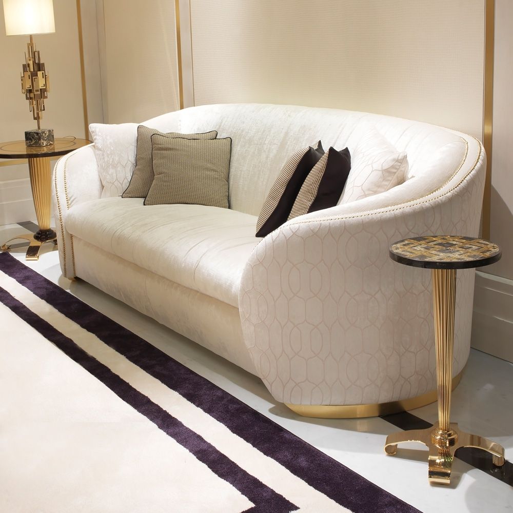 3 Seater High End Modern Designer Italian Sofa | Juliettes Interiors Pertaining To High End Sofas (Photo 6 of 10)