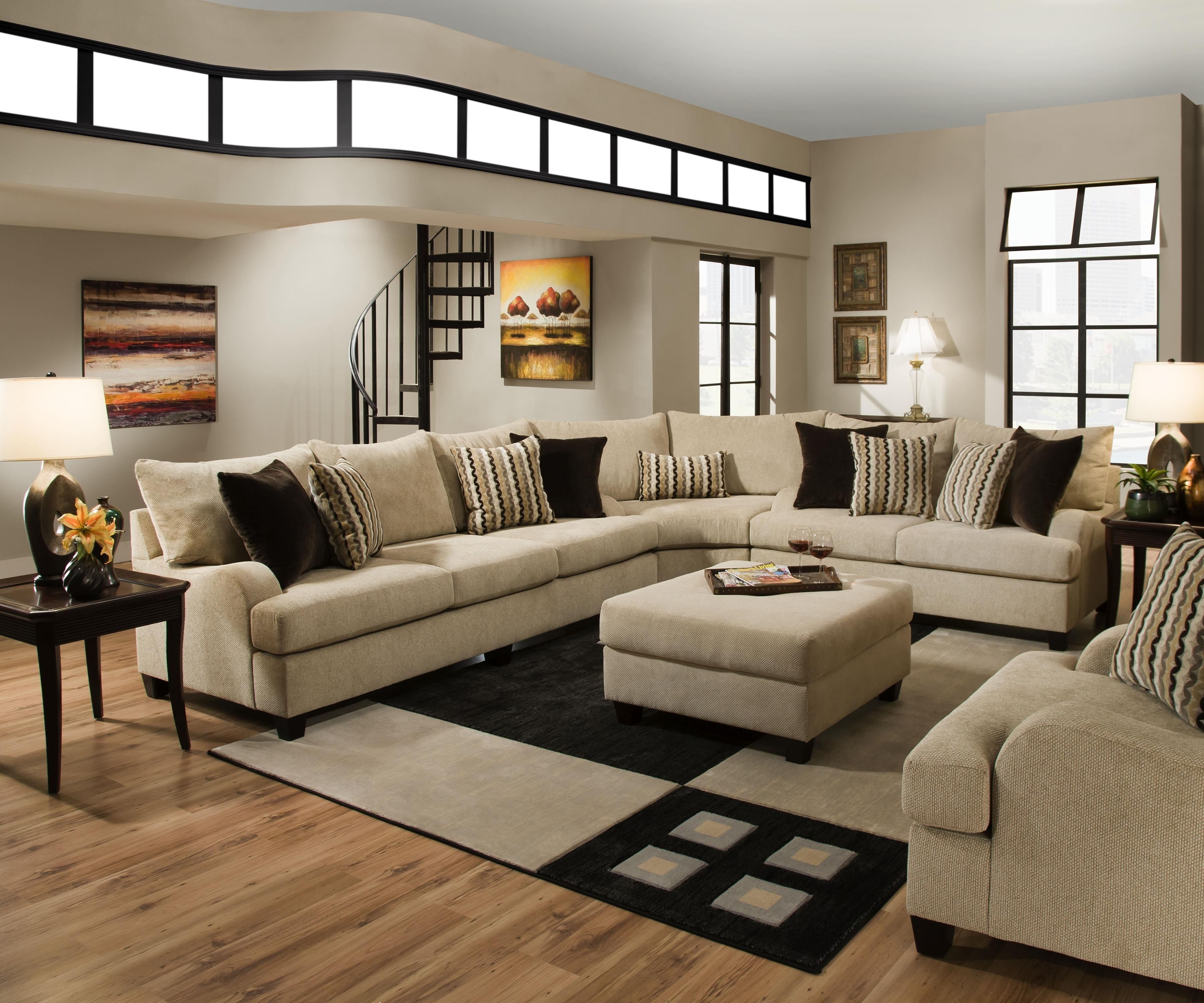 8520 Sectional Sofasimmons Upholstery | Id Love | Pinterest With Regard To Royal Furniture Sectional Sofas (View 2 of 10)