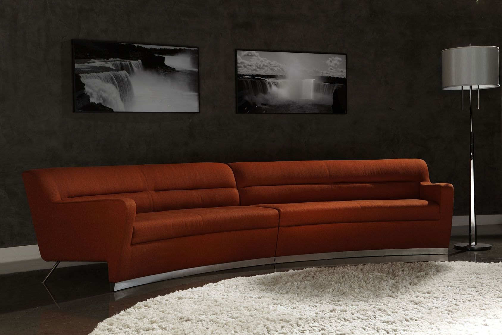 American Leather Niagara Sectional Sofa | Modern Furniture Inside Niagara Sectional Sofas (View 2 of 10)