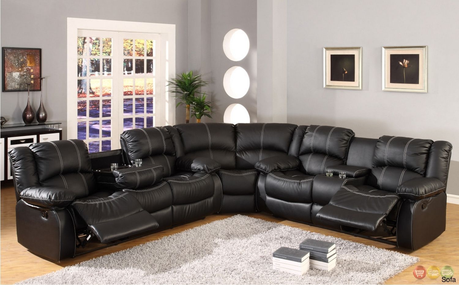 Astonishing Leather Motion Sectional Sofa 24 For Your Media Room Intended For Leather Motion Sectional Sofas (Photo 4 of 10)