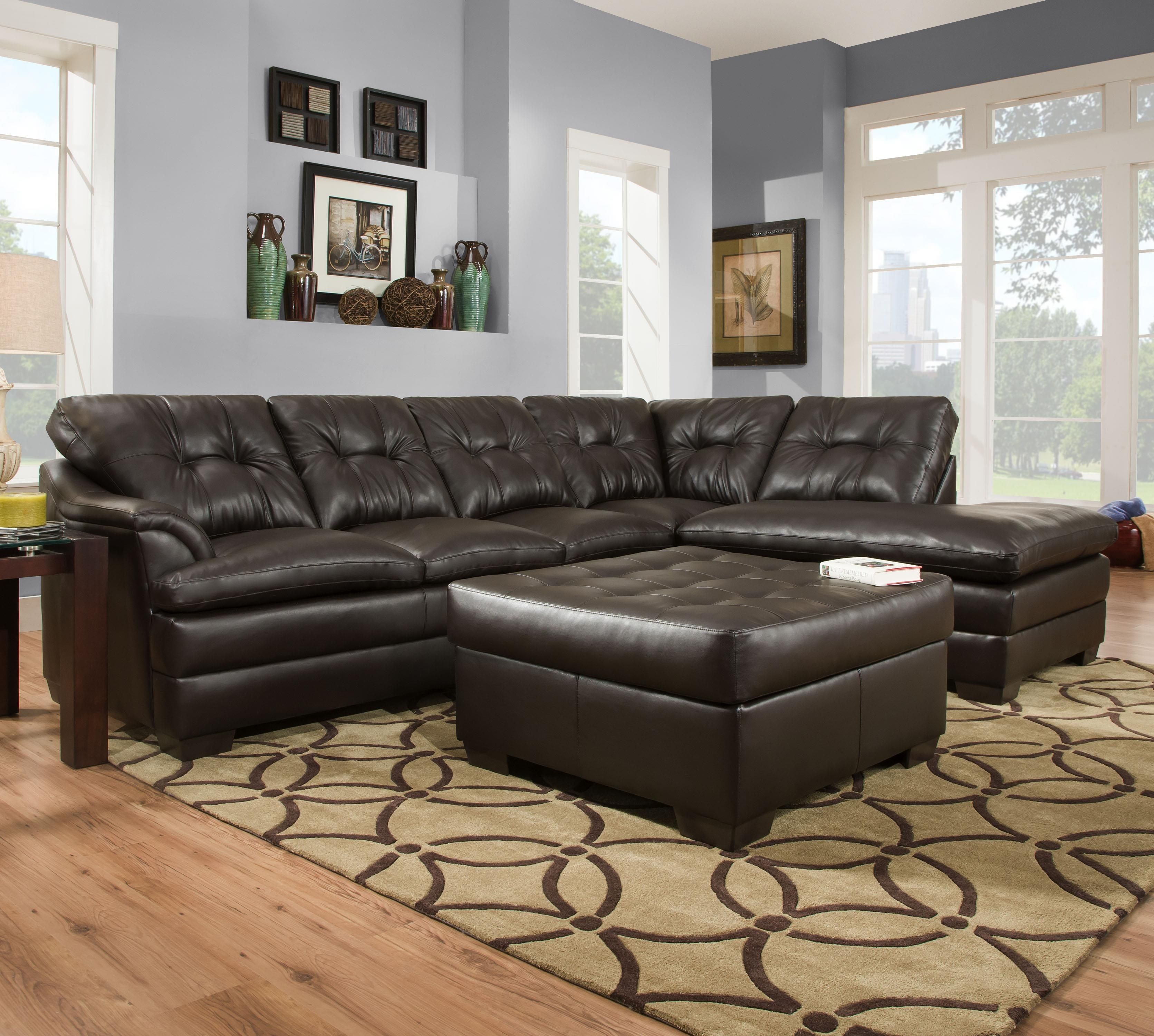 Brown Leather Sectional Sofa Canada Sleeper Recliner Ashley With Royal Furniture Sectional Sofas (View 3 of 10)