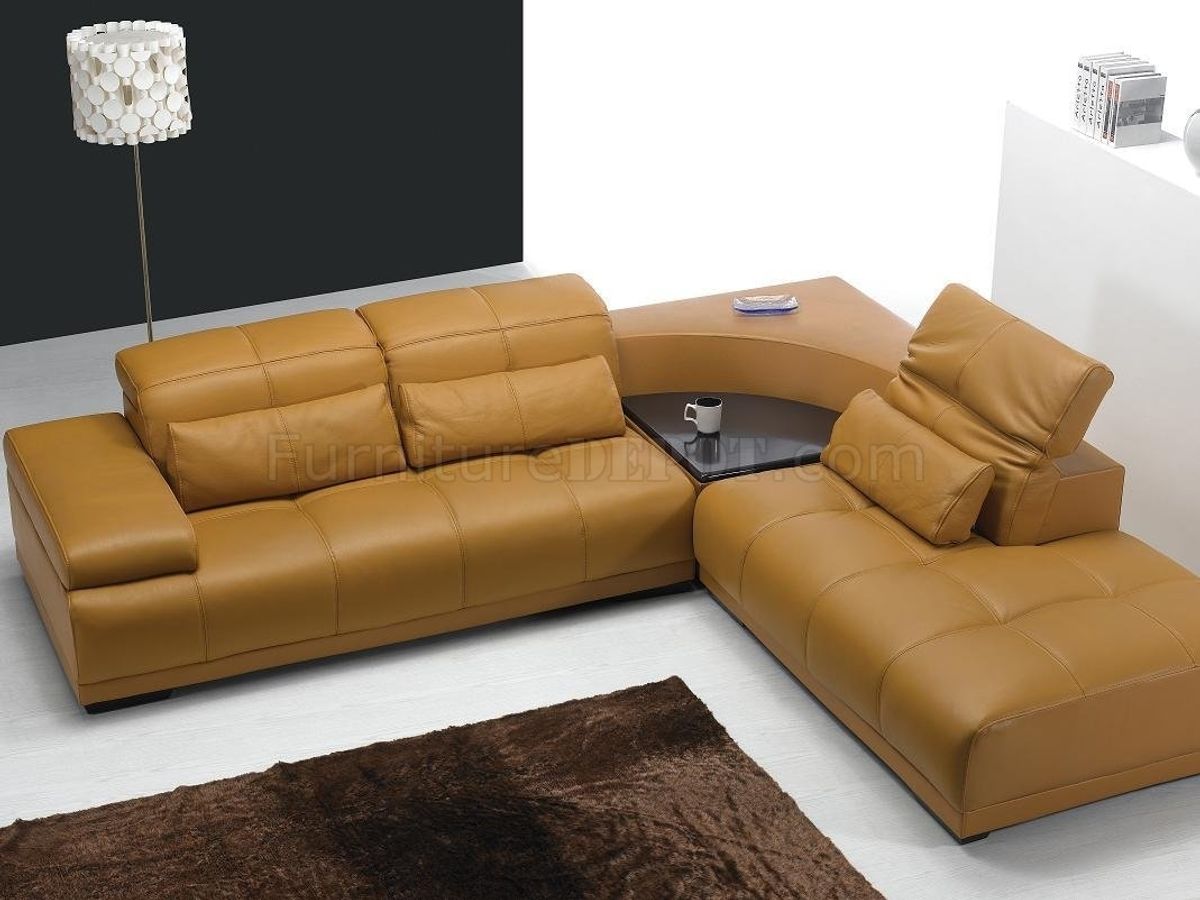 10 Collection Of Camel Colored Sectional Sofas