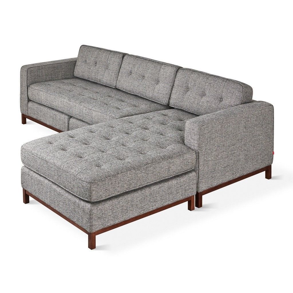 Clearance – Gus* Modern Jane Bi Sectional Sterling Gravel Wood – Gr In Jane Bi Sectional Sofas (View 4 of 10)