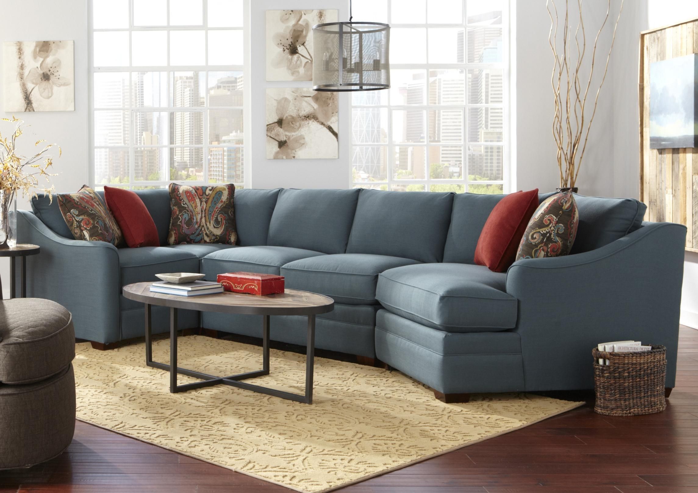 Craftmaster F9 Custom Collection Four Piece <b>customizable</b With Gainesville Fl Sectional Sofas (View 1 of 10)