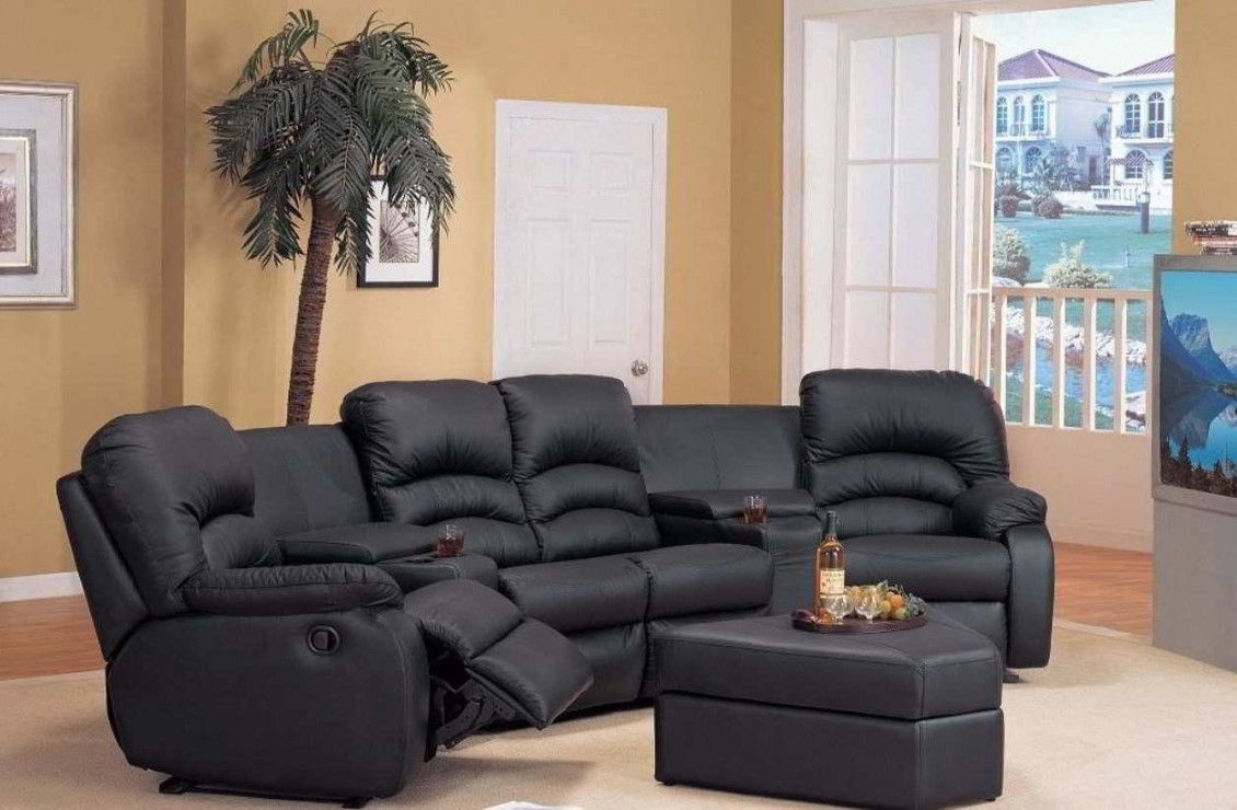 Curved Sectional Sofa Fascinating Recliner Sofas 28 For Small With Regard To Curved Recliner Sofas (Photo 4 of 10)