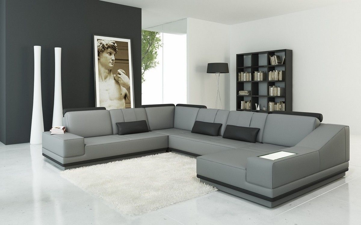 Decorating A Modern Gray Charcoal Couch – Http://eile (View 8 of 15)
