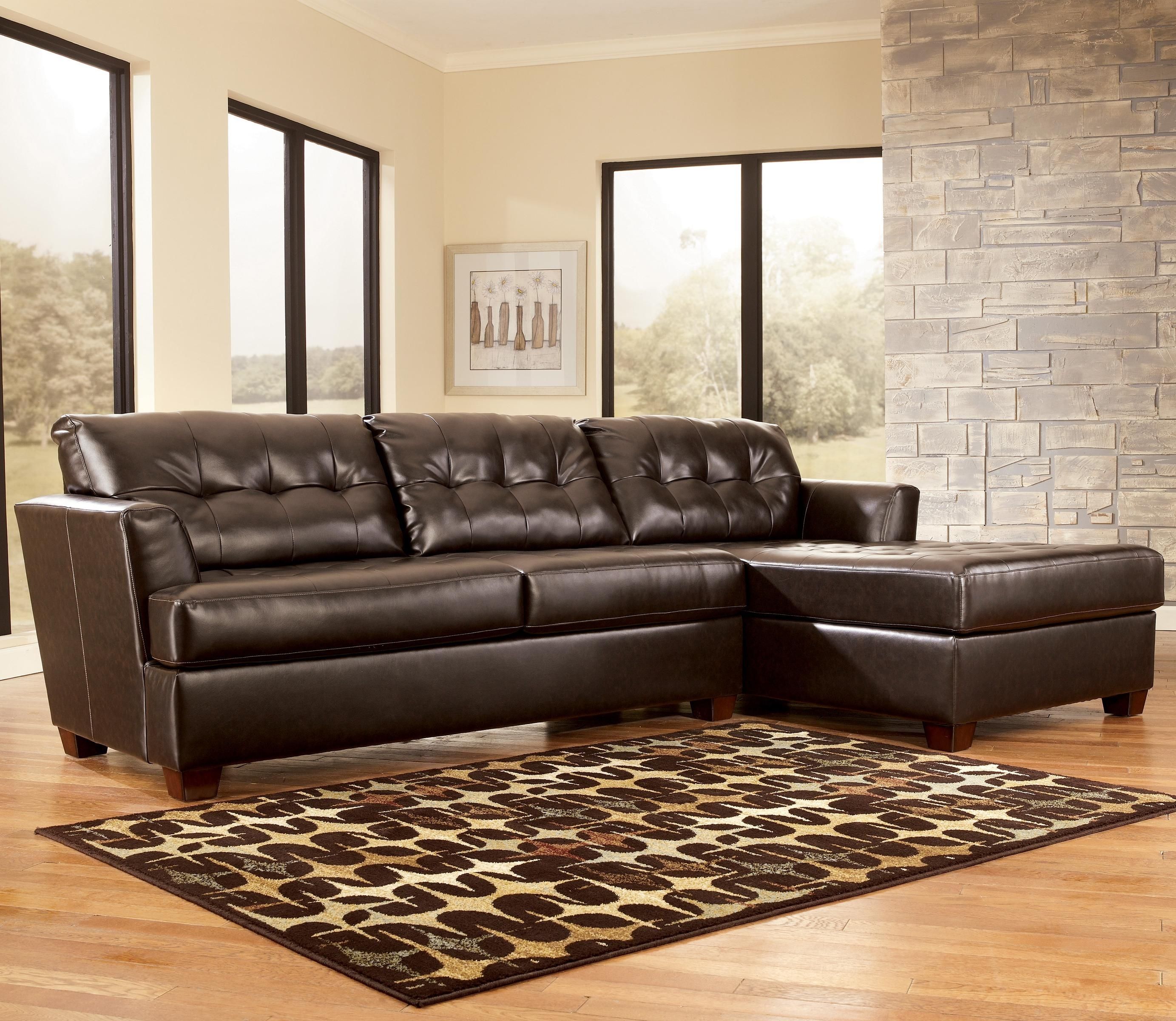 Dixon Durablend – Chocolate Sectional Sofasignature Design Within Knoxville Tn Sectional Sofas (View 3 of 10)