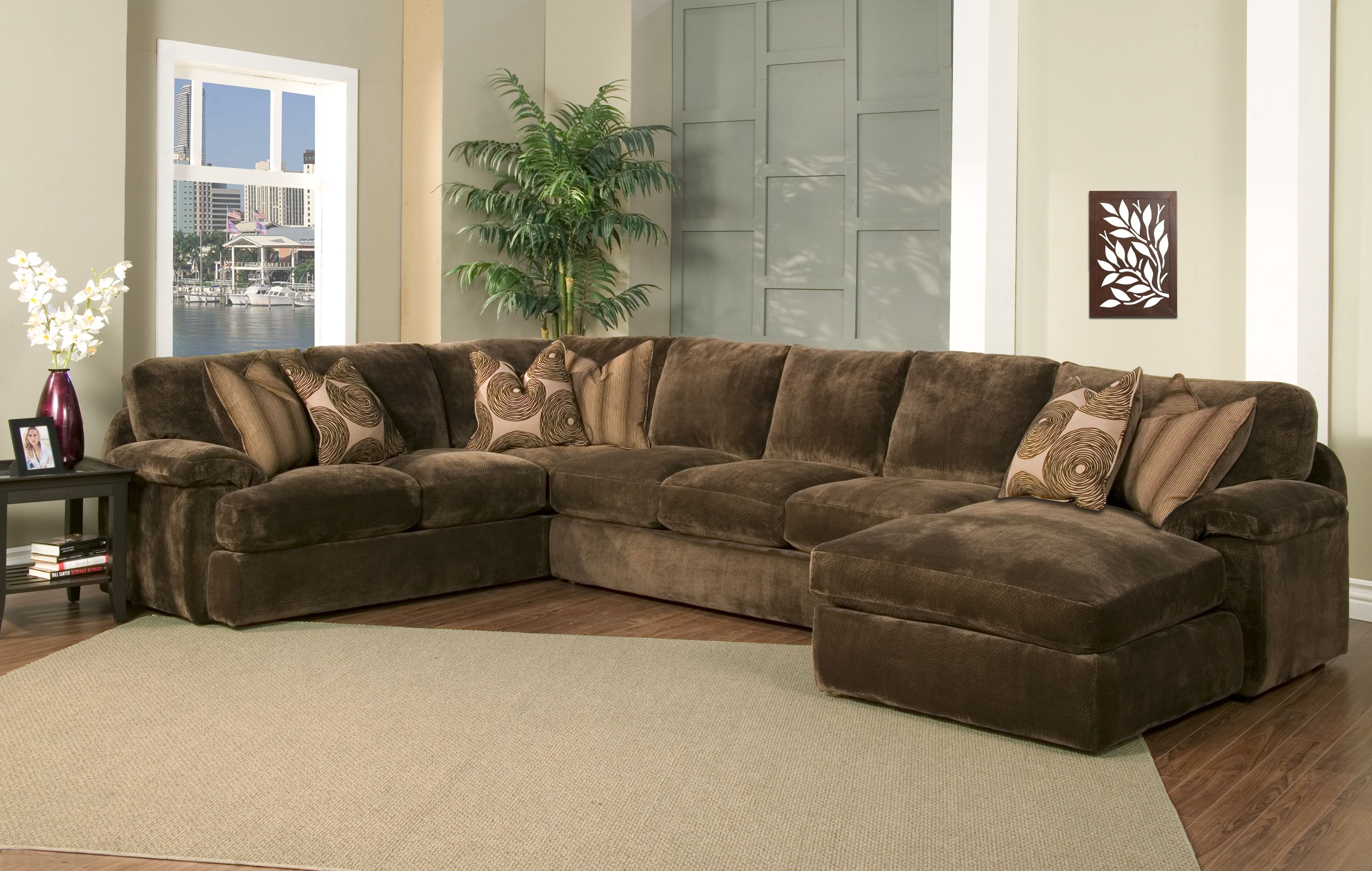 Down Feather Sectional Sofa • Sectional Sofa With Regard To Down Feather Sectional Sofas (View 4 of 10)