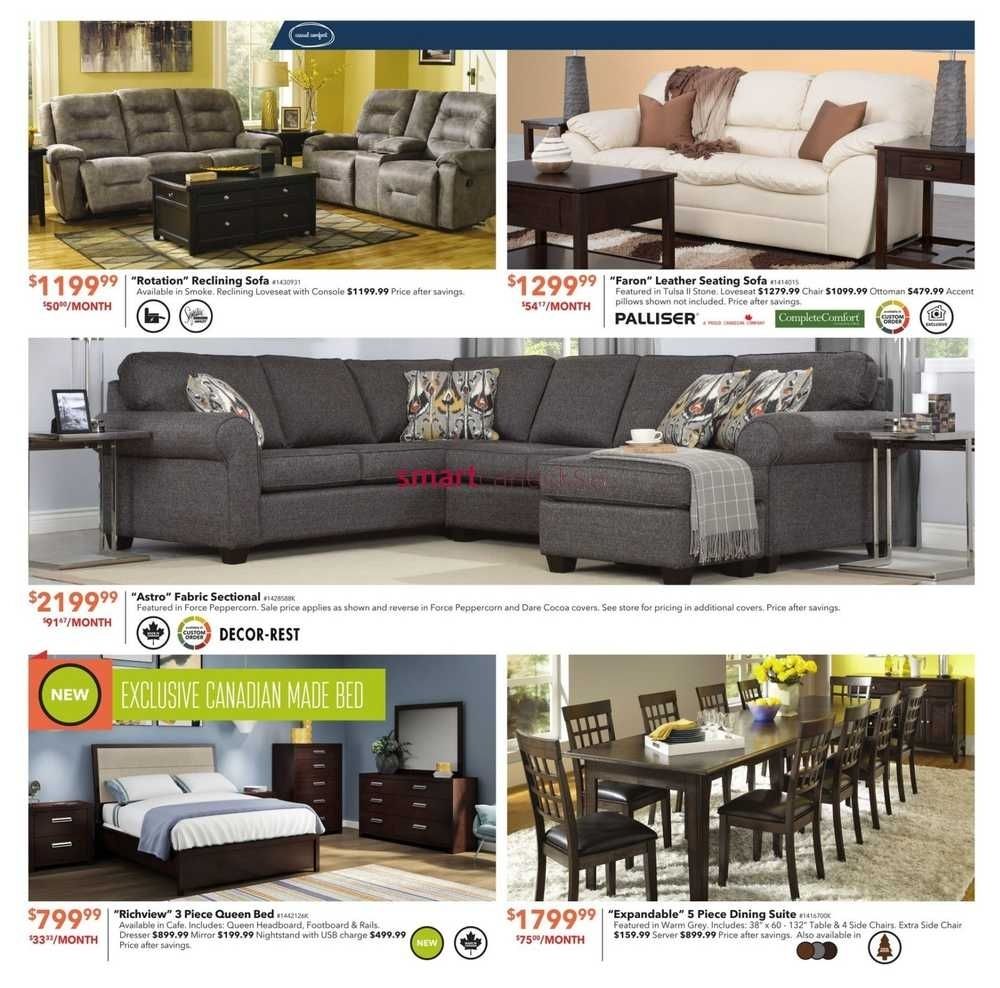 Dufresne Flyer October 20 To November 2 Within Dufresne Sectional Sofas (View 6 of 10)