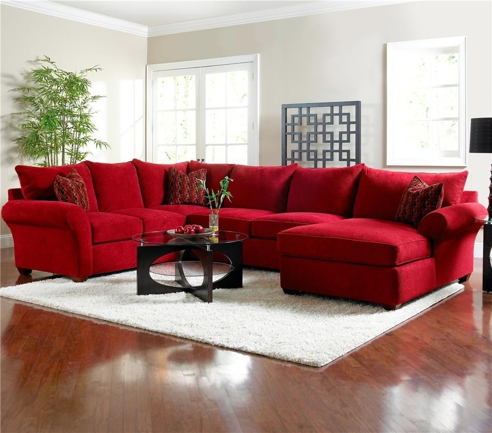 Fletcher Sectional With Its Simple Clean Lines And Smart Tailoring For Red Leather Sectionals With Chaise (Photo 1 of 15)