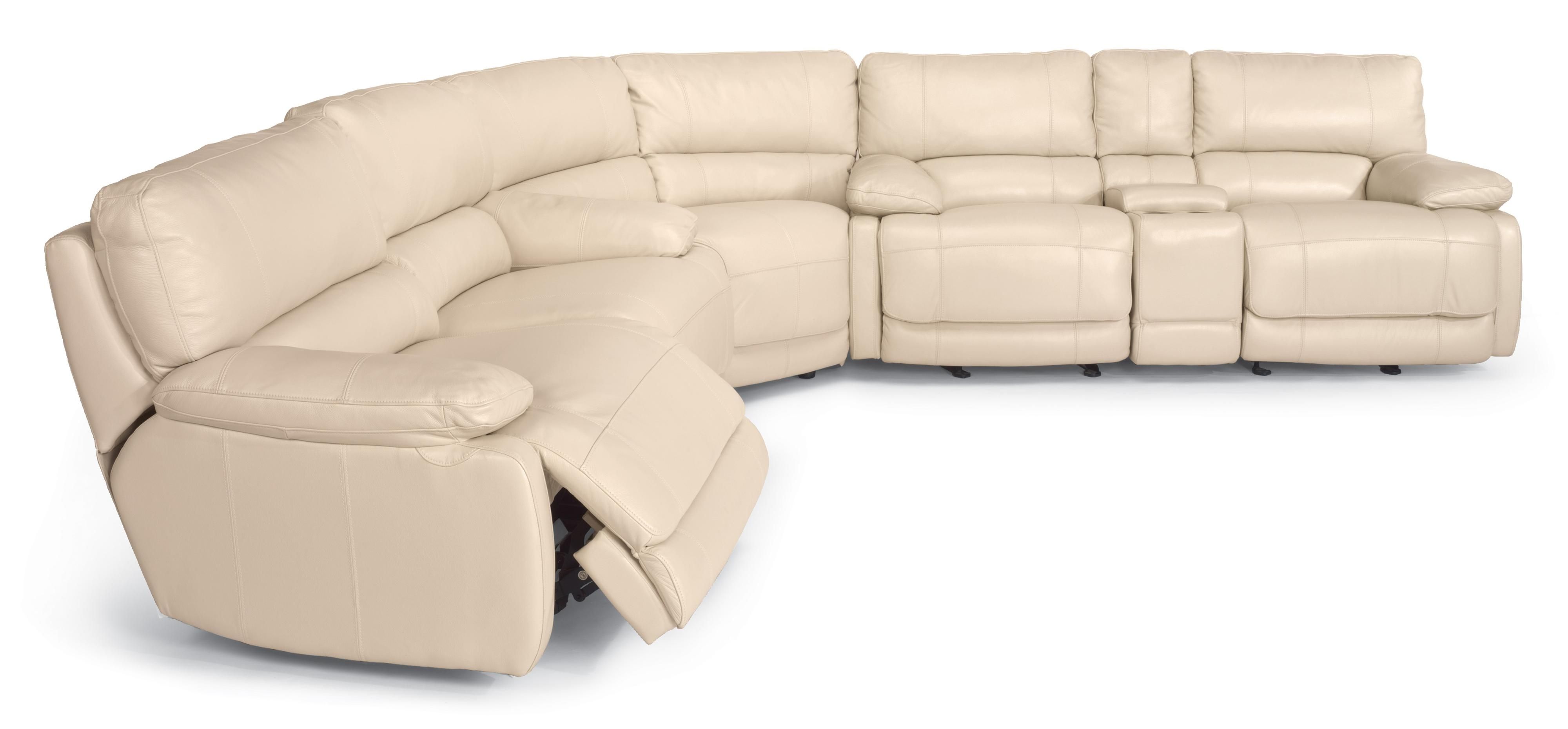 Flexsteel Latitudes – Hermosa Reclining Sectional Sofa – Ahfa In Kansas City Sectional Sofas (View 7 of 10)