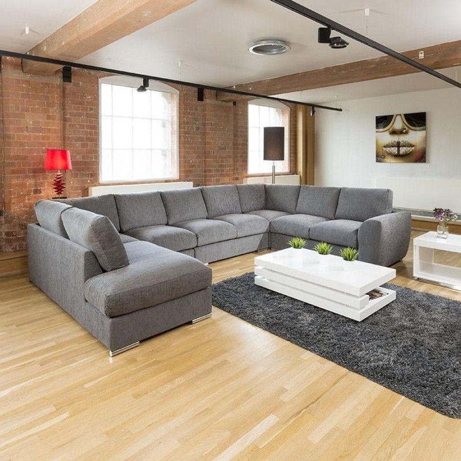 Furniture : 2 Seater Sofa Cheap Corner Sofa Manchester 7 Shaped Sofa Within Big U Shaped Couches (View 13 of 15)