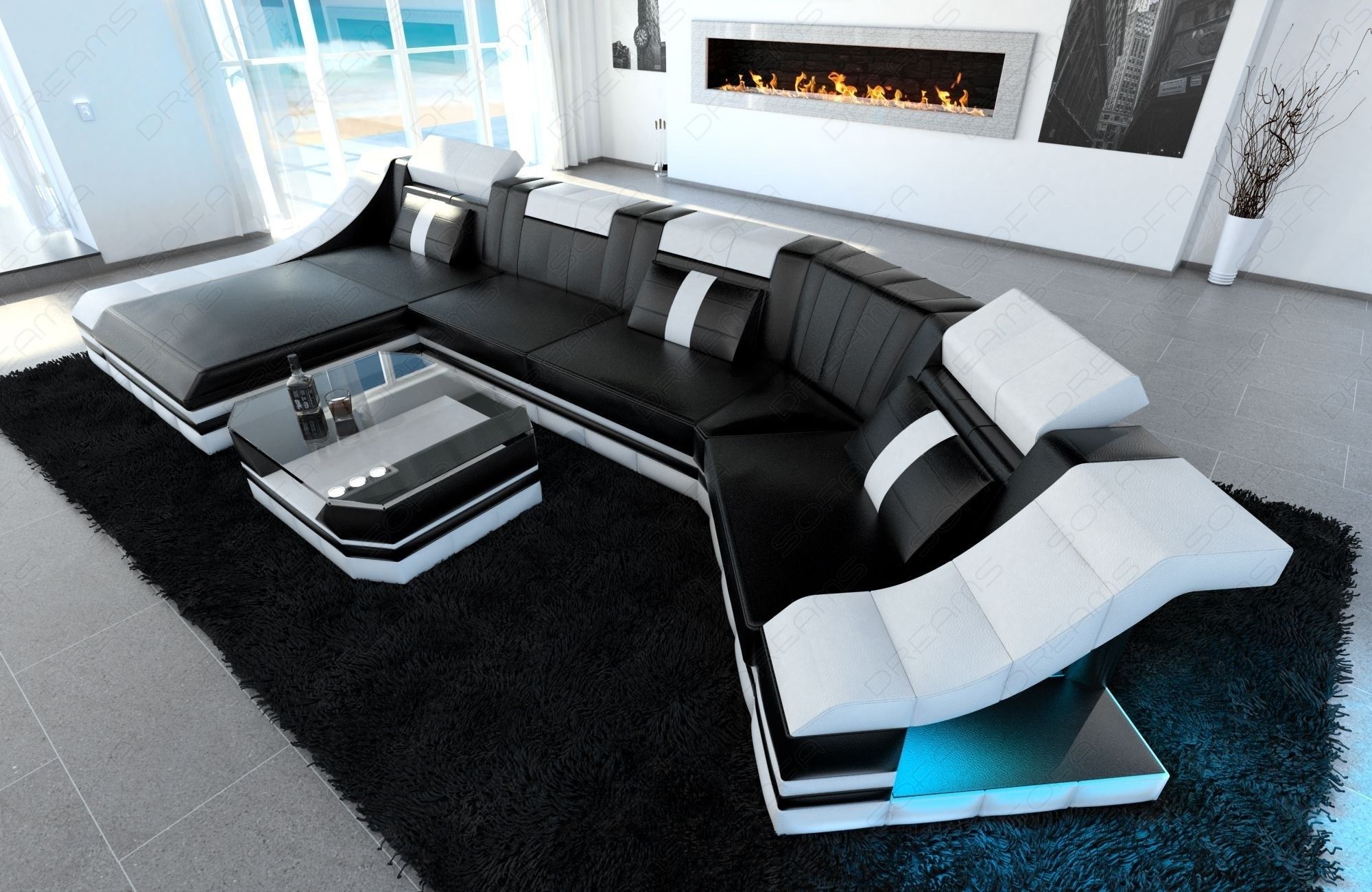 Furniture: Luxury Sectional Sofa New York C Shape Led Intended For Luxury Sectional Sofas (View 1 of 10)