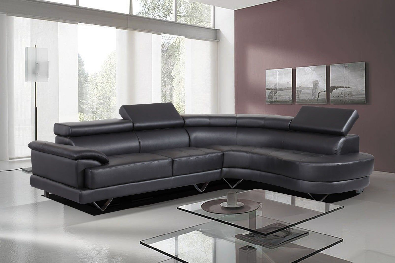 Furniture: Stunning Leather Corner Sofas Cheap Leather Corner Sofas With White Leather Corner Sofas (Photo 4 of 10)