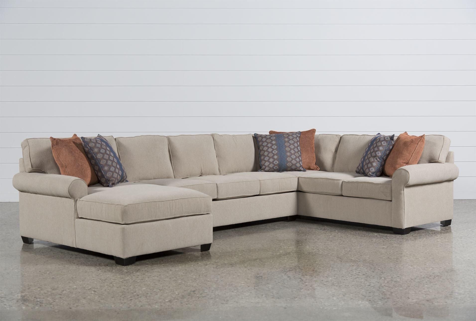 Furniture : Target Loveseat Unique Glamour Ii 3 Piece Sectional With Regard To Target Sectional Sofas (Photo 6 of 10)