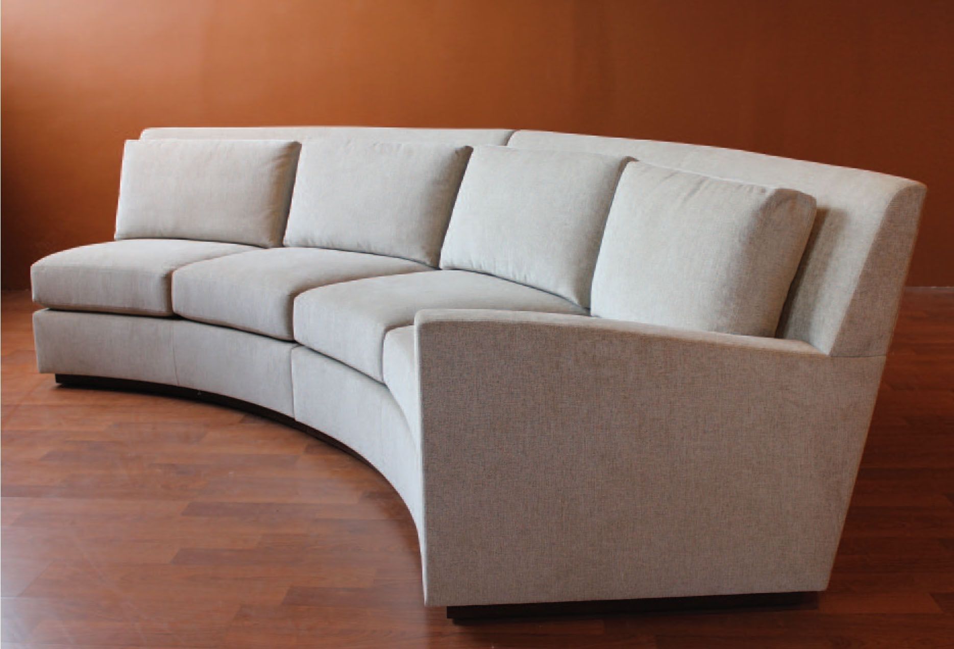 Geneva Curved Loveseat | For The Home | Pinterest | Curved Couch Within Rounded Sofas (View 7 of 10)
