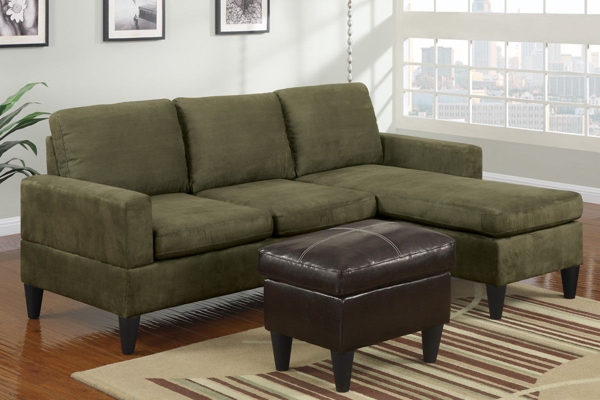 Green Sectional Sofa Design • Sectional Sofa In Green Sectional Sofas With Chaise (View 2 of 10)