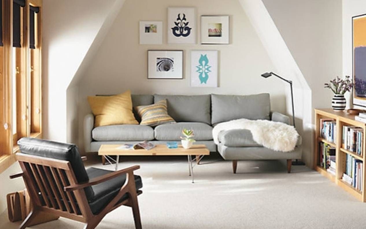 Heavenly Sectional Sofa In Small Space For Decorating Spaces Ideas Throughout Sectional Sofas For Small Places (Photo 7 of 10)