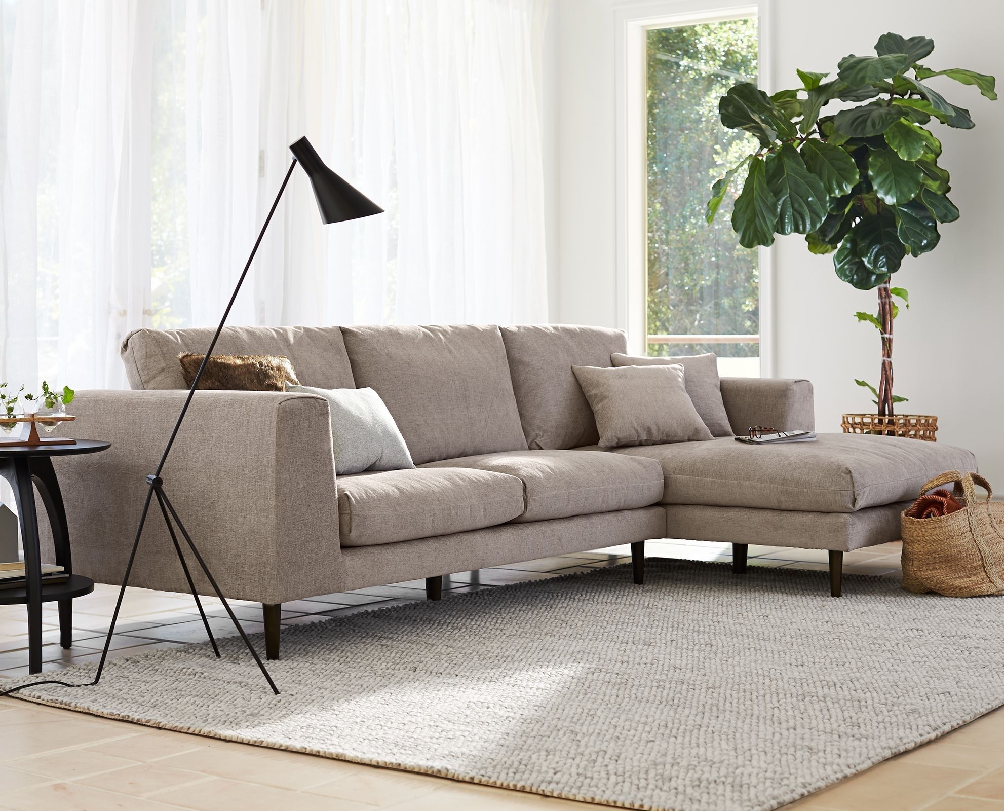 Jorgen Chaise Sectional | Decor Inspiration | Pinterest | Living With Regard To Dania Sectional Sofas (Photo 1 of 10)