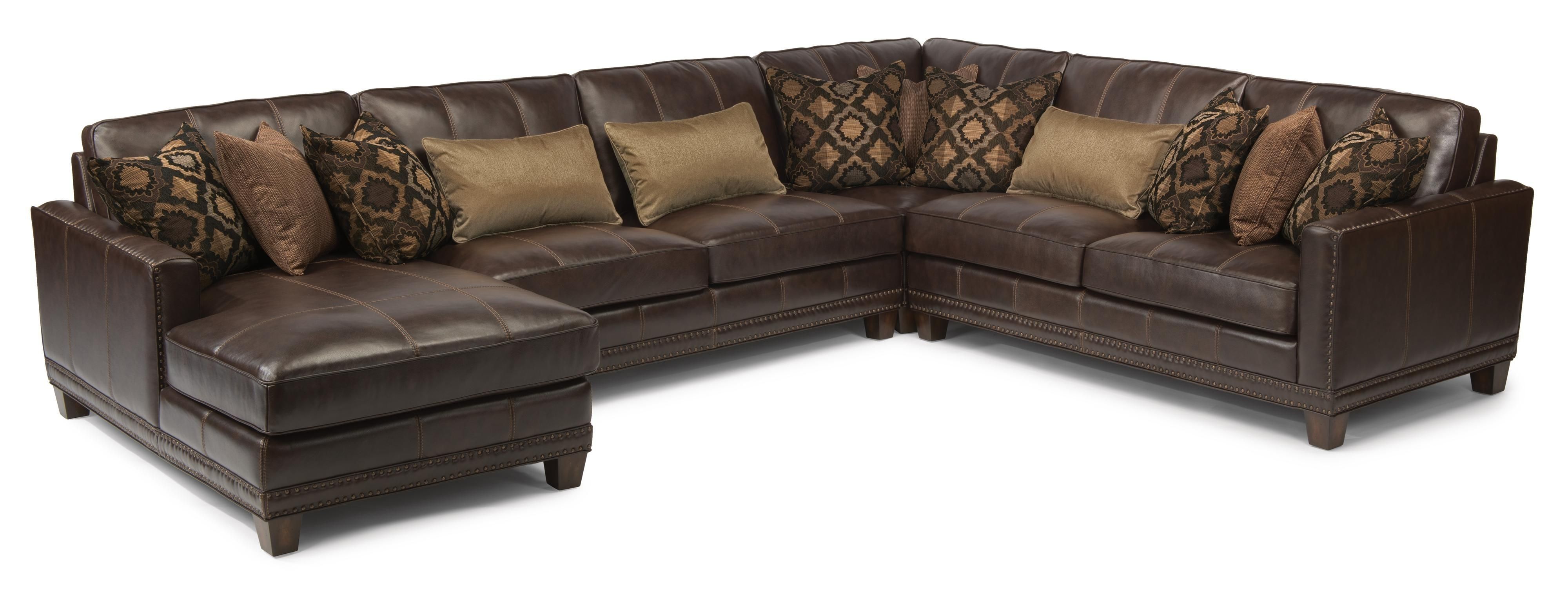 Latitudes – Port Royal Transitional Four Piece Sectional Sofa With Within Johnson City Tn Sectional Sofas (Photo 2 of 10)