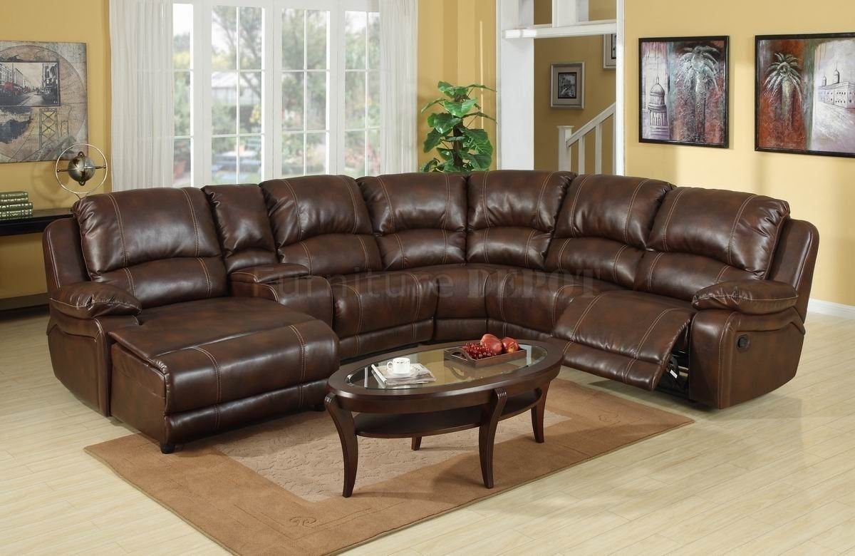 Leather Recliner Sectional Sofas 53 With Leather Recliner Sectional With Leather Recliner Sectional Sofas (Photo 4 of 10)