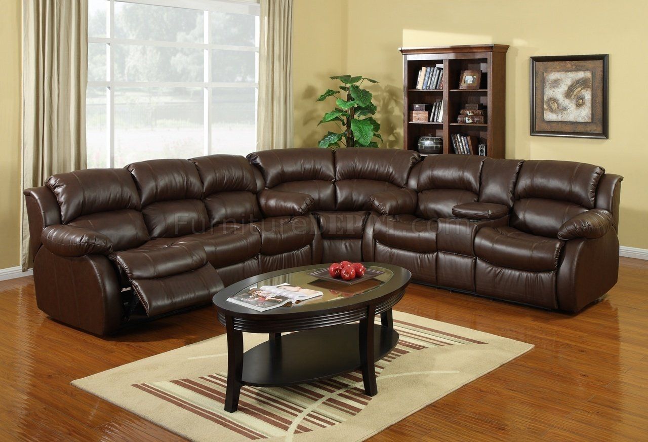 Leather Reclining Sectional Sofa Gztzyzc | Leather_recliners Throughout Leather Recliner Sectional Sofas (Photo 1 of 10)