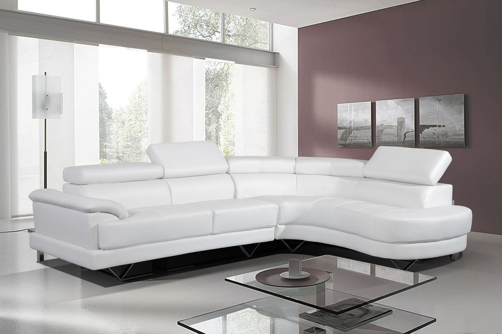 Leather Sofa Corner – Home And Textiles With White Leather Corner Sofas (View 3 of 10)