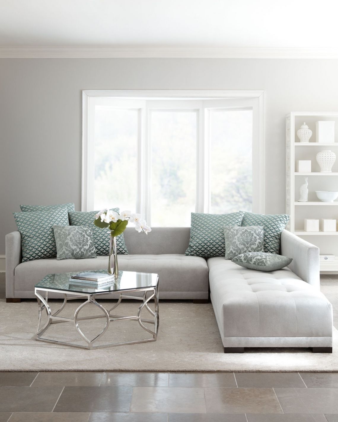 Featured Photo of 10 Best Collection of Light Grey Sectional Sofas