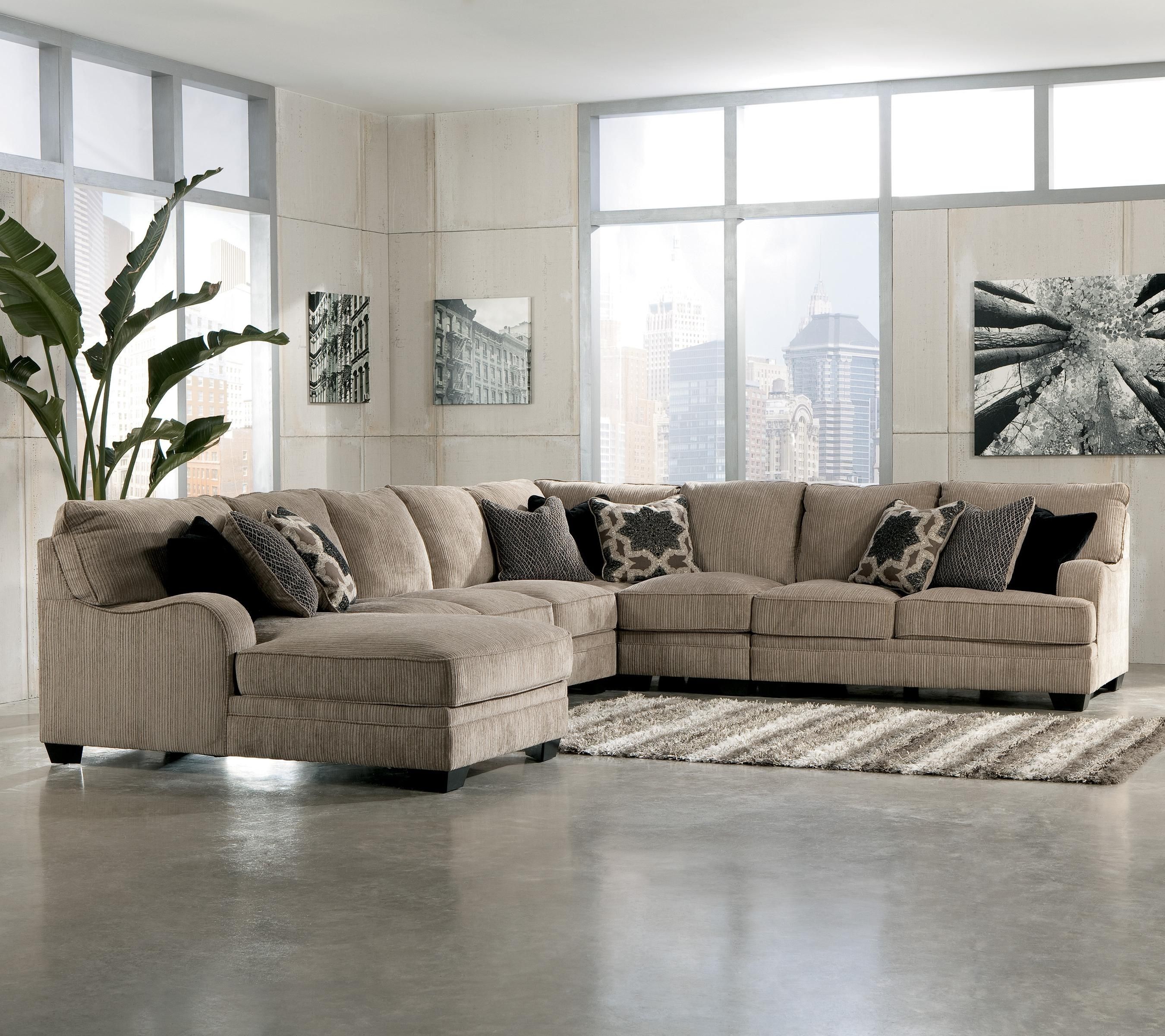Living Room Sectional: Katisha 4 Piece Sectionalashley Furniture Inside Jackson Ms Sectional Sofas (Photo 1 of 10)