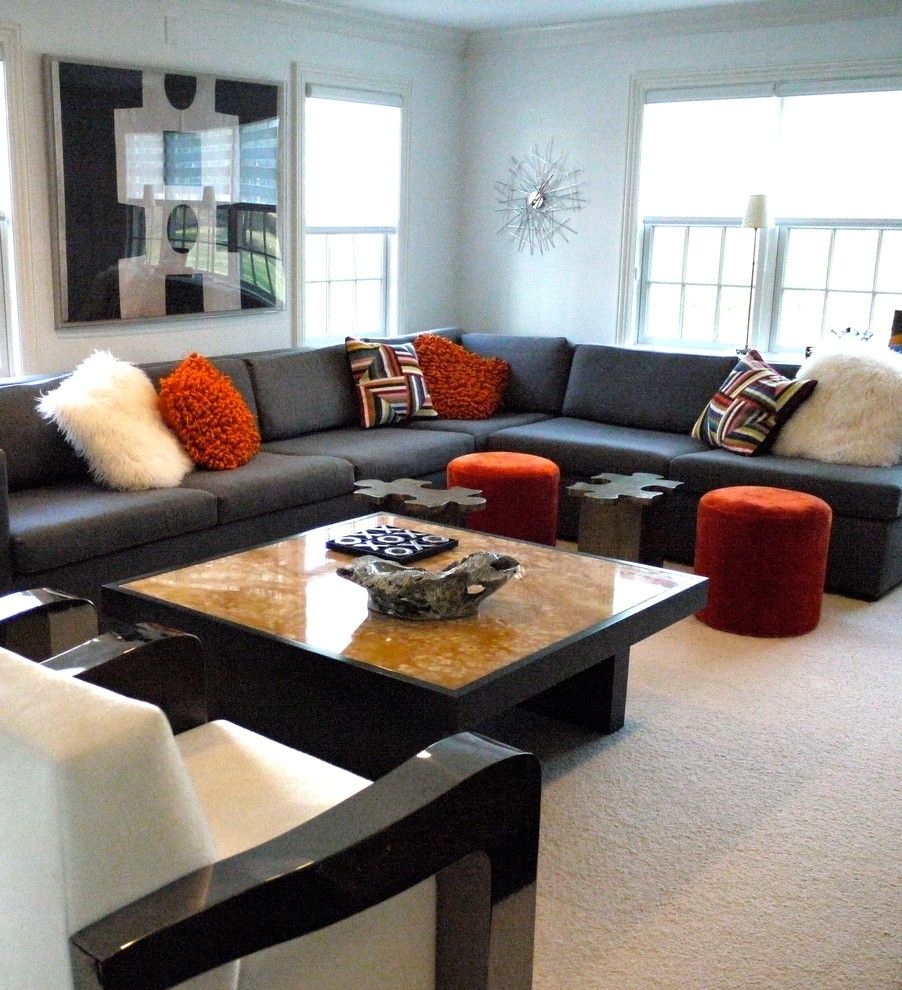 Living Rooms With Sectional Sofas Pictures Large Pillows For For Sectional Sofas Decorating (Photo 9 of 10)