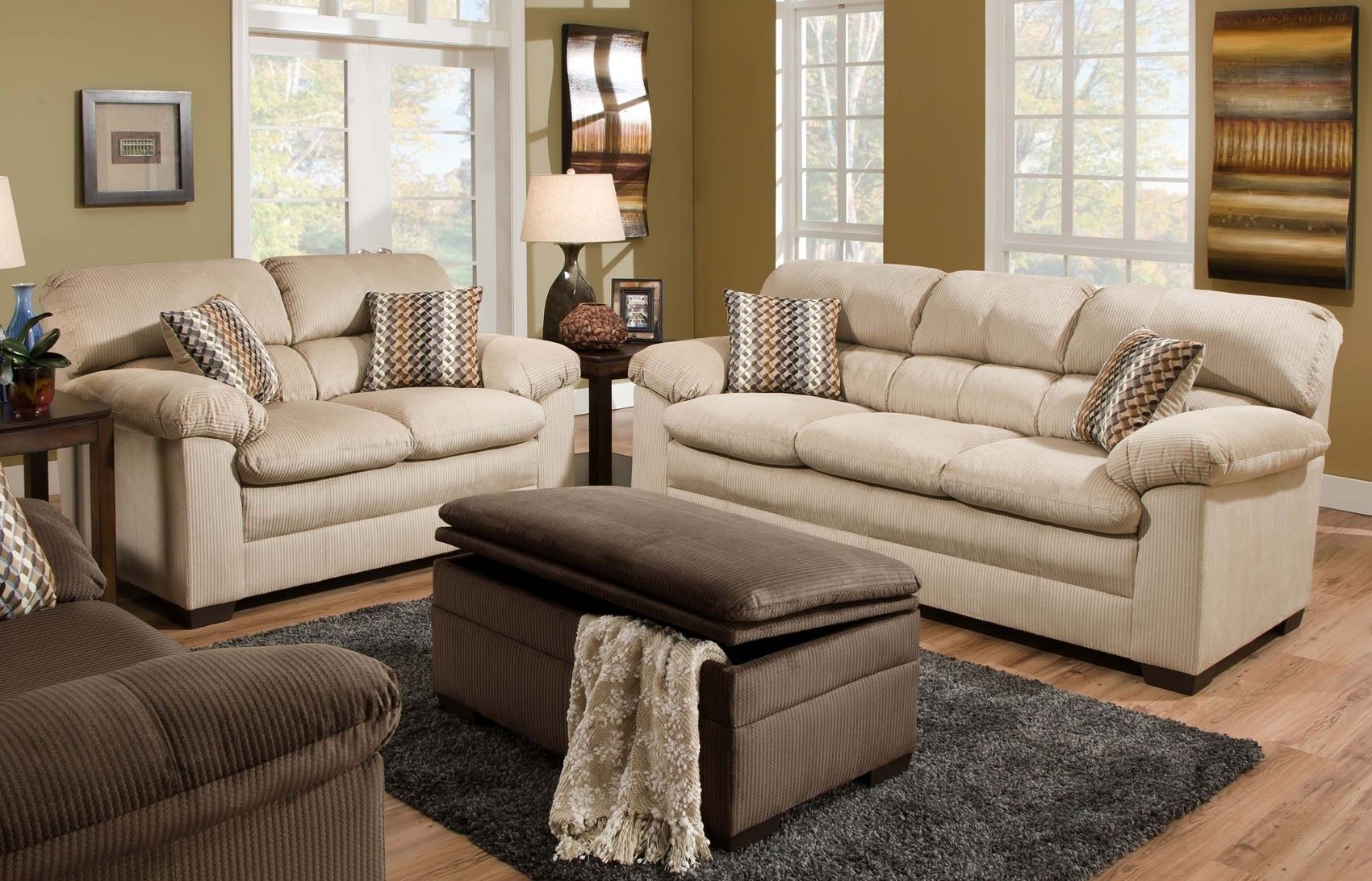 Livingroom : Oversized Living Room Furniture Lakewood Sofa Loveseat With Orange County Sofas (Photo 5 of 10)