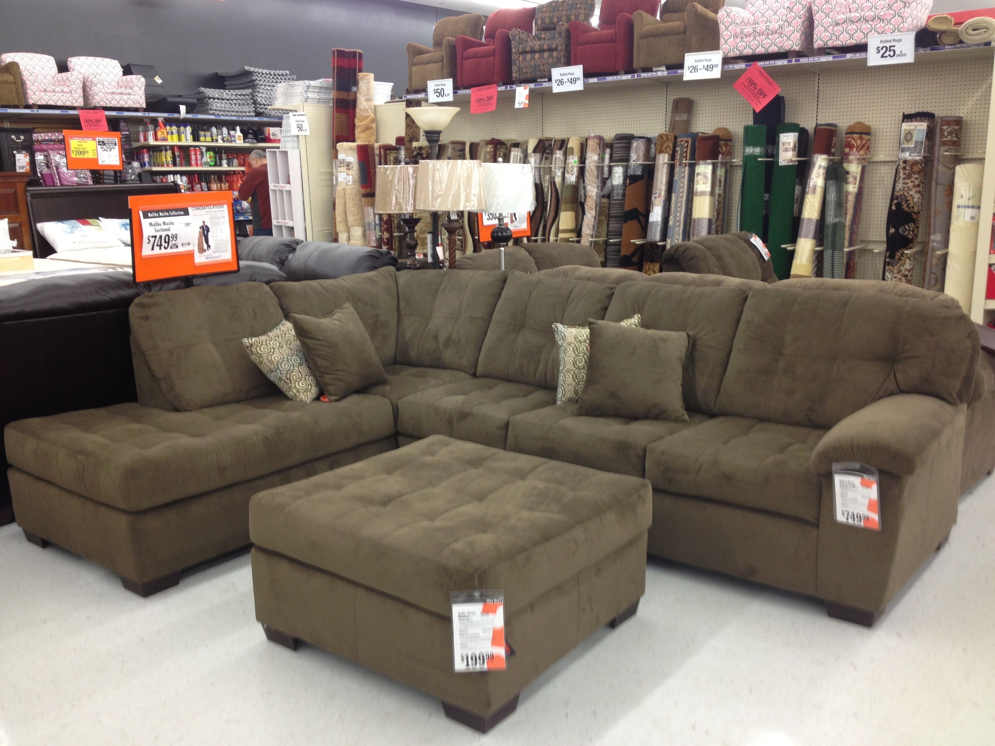 Mocha Sectional Sofa Big Lots • Sectional Sofa Intended For Sectional Sofas At Big Lots (Photo 1 of 15)