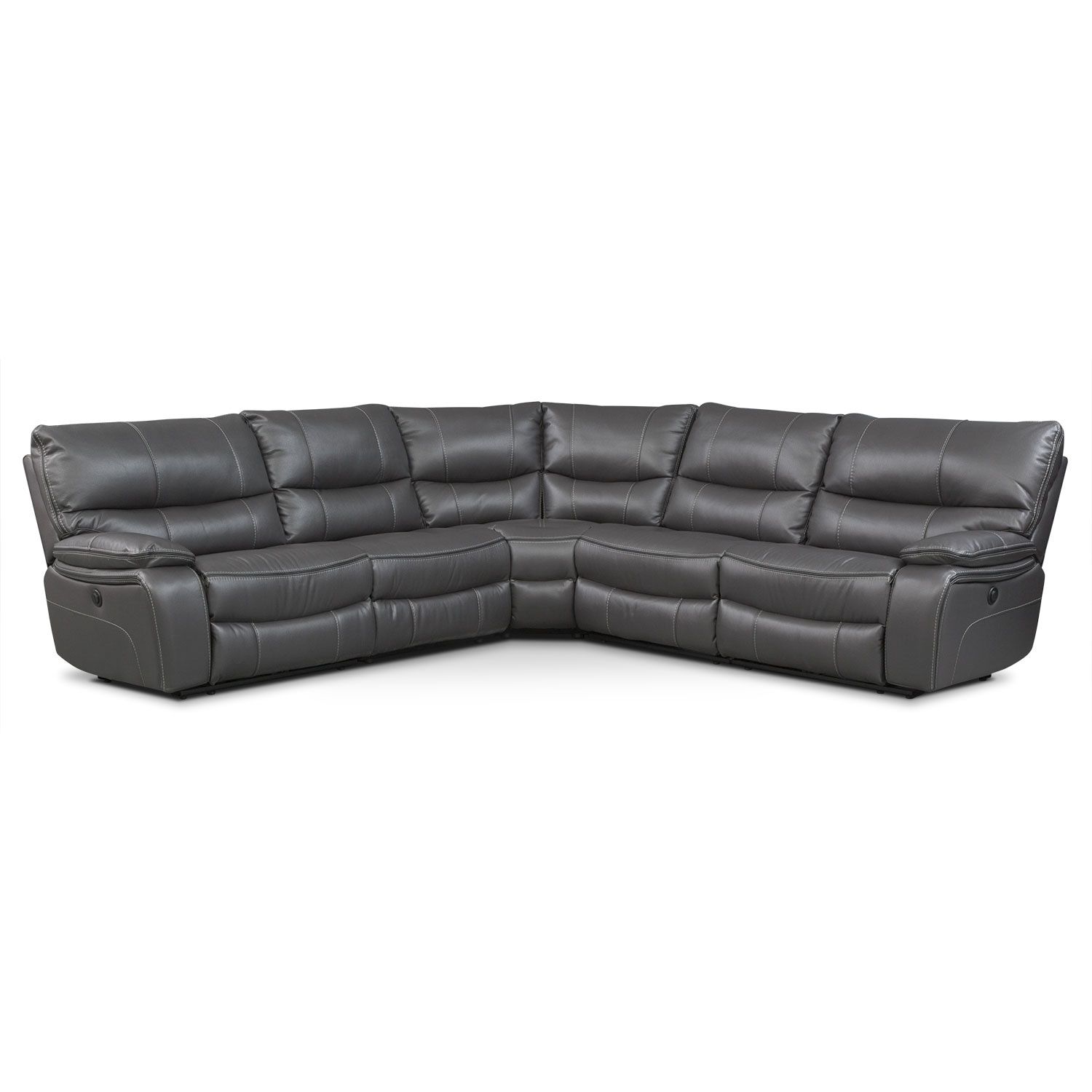 Orlando 6 Piece Power Reclining Sectional With 1 Stationary Chair For Orlando Sectional Sofas (View 5 of 10)