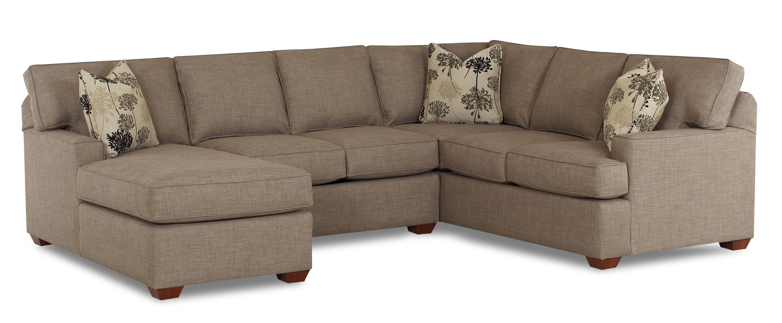 Pantego 3 Piece Sectional Sofa With Raf Chaiseklaussner | Home Inside Johnny Janosik Sectional Sofas (Photo 8 of 10)