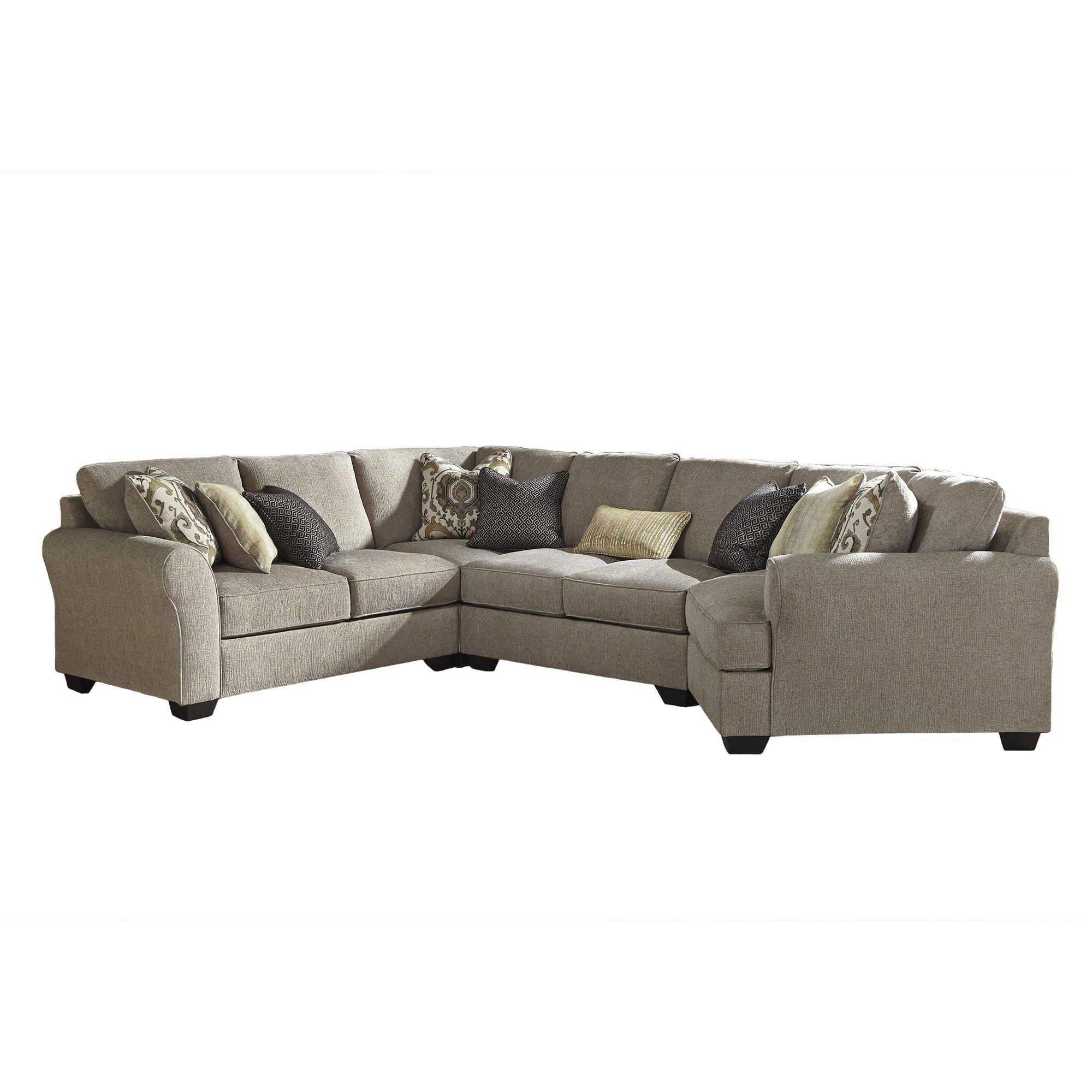 Pantomine Right Hand Facing 4 Piece Sectional | Tepperman's Regarding Teppermans Sectional Sofas (Photo 10 of 10)