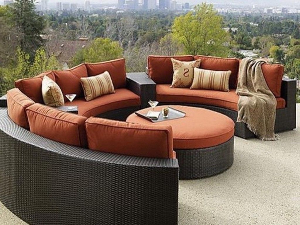 Patio : Outdoor Sofa Sets Clearance L Shaped Outdoor Sofa Front With Naples Fl Sectional Sofas (View 2 of 10)