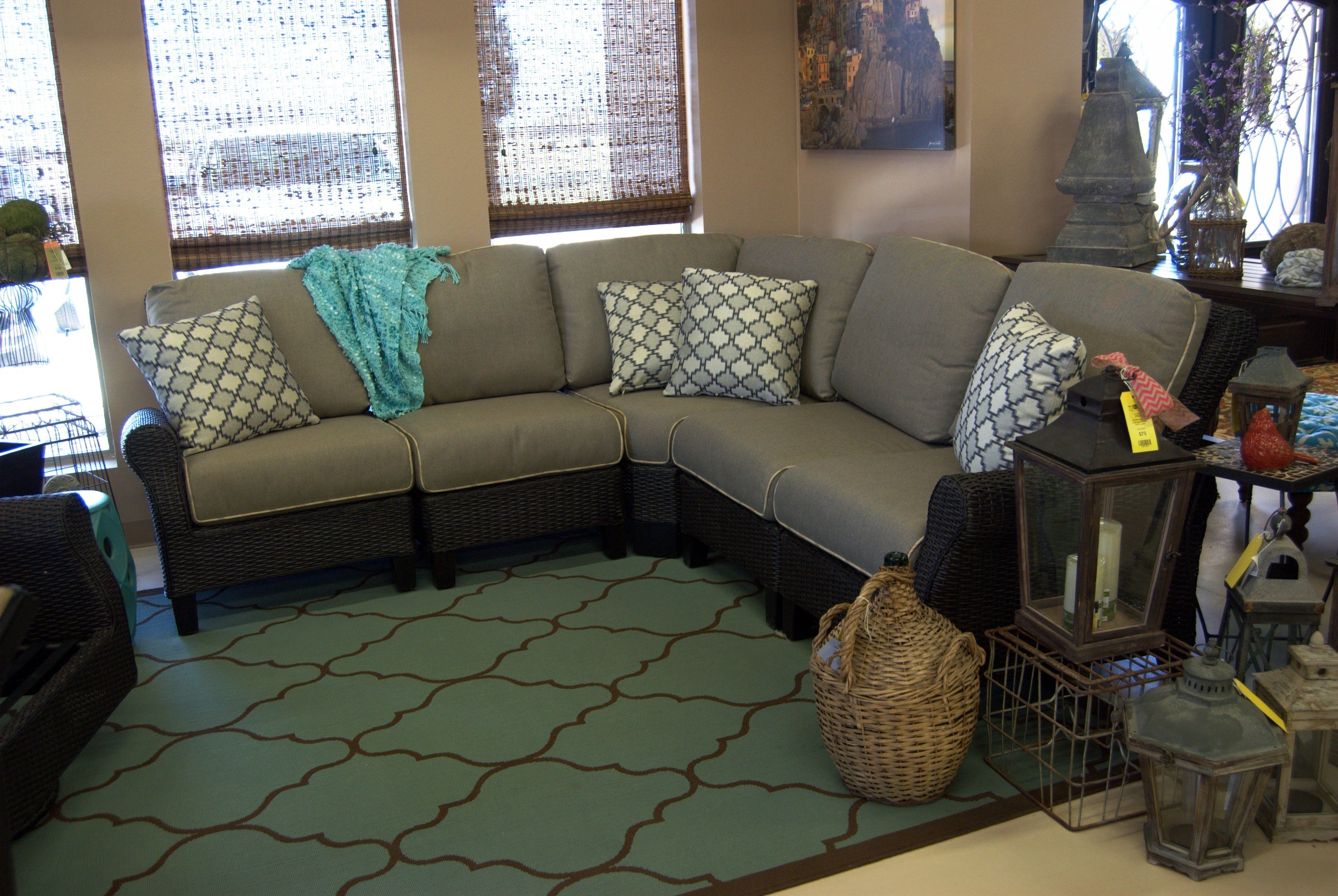 Patio Renaissance Monterrey Sectional | Outdoor L Shaped Sectionals Intended For Lubbock Sectional Sofas (Photo 6 of 10)