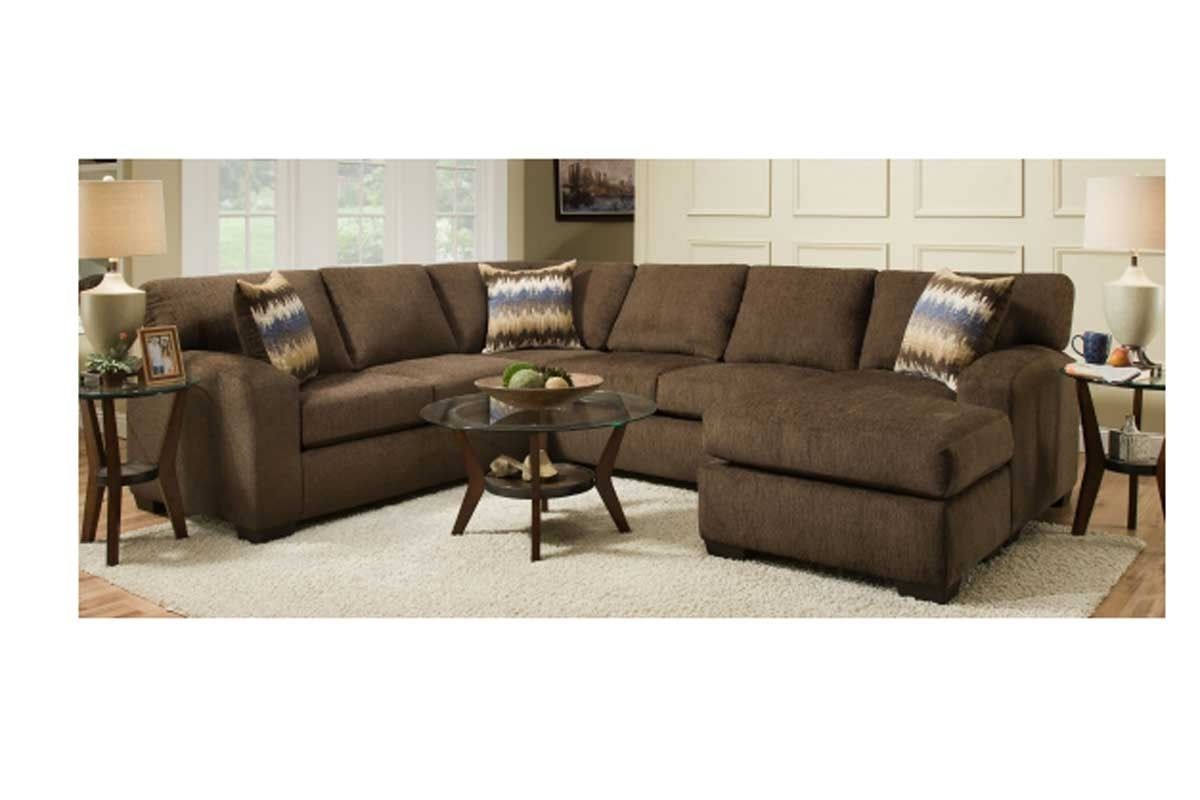 Perth Chocolate Sectional – The Furniture Shack | Discount Furniture Pertaining To Vancouver Wa Sectional Sofas (View 8 of 10)
