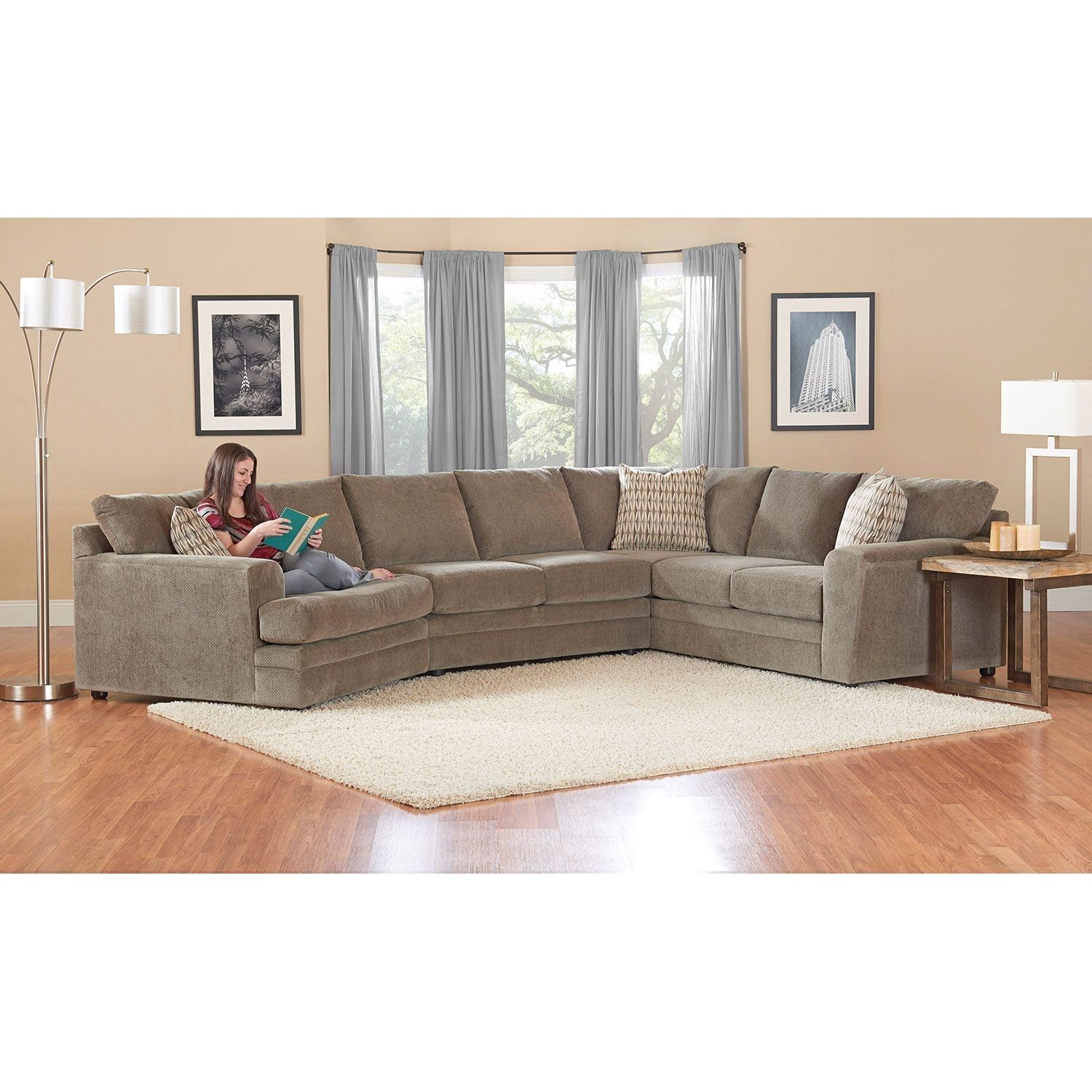 Prestige Ashburn Sectional Sofa – Sam's Club Gray Couch | Home Within Sams Club Sectional Sofas (View 1 of 10)