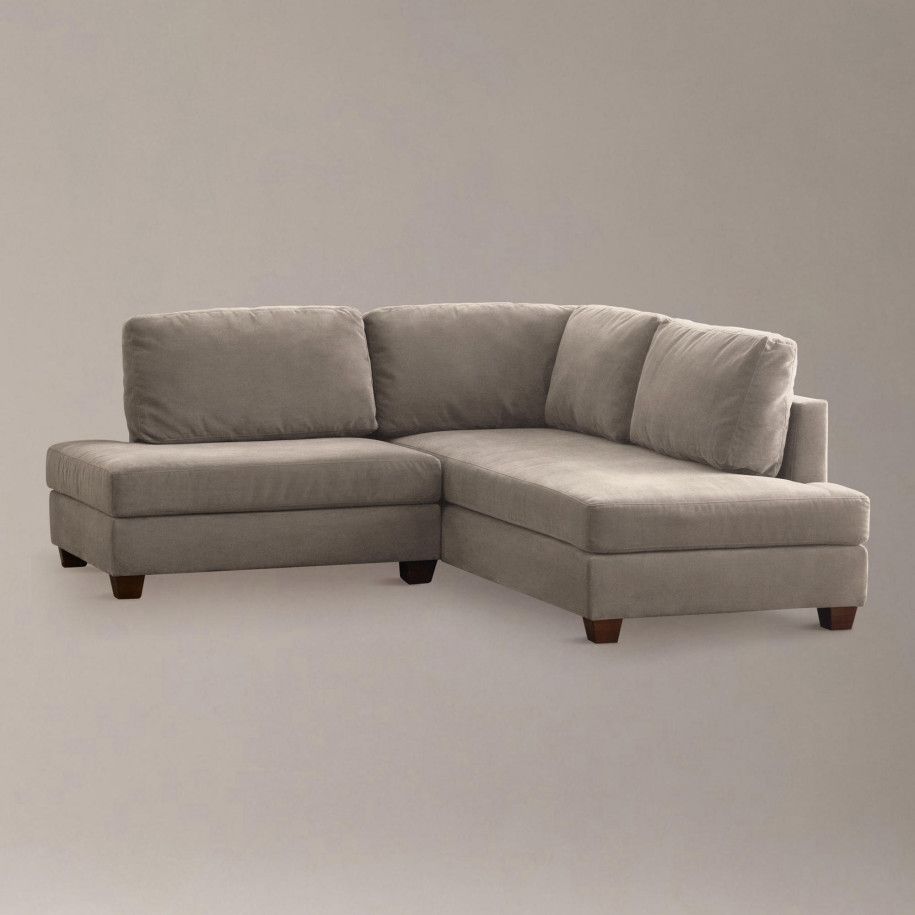 Putty Wyatt Small Sectional Sofa  Close | There's No Place Like For Small Sectional Sofas (View 6 of 10)