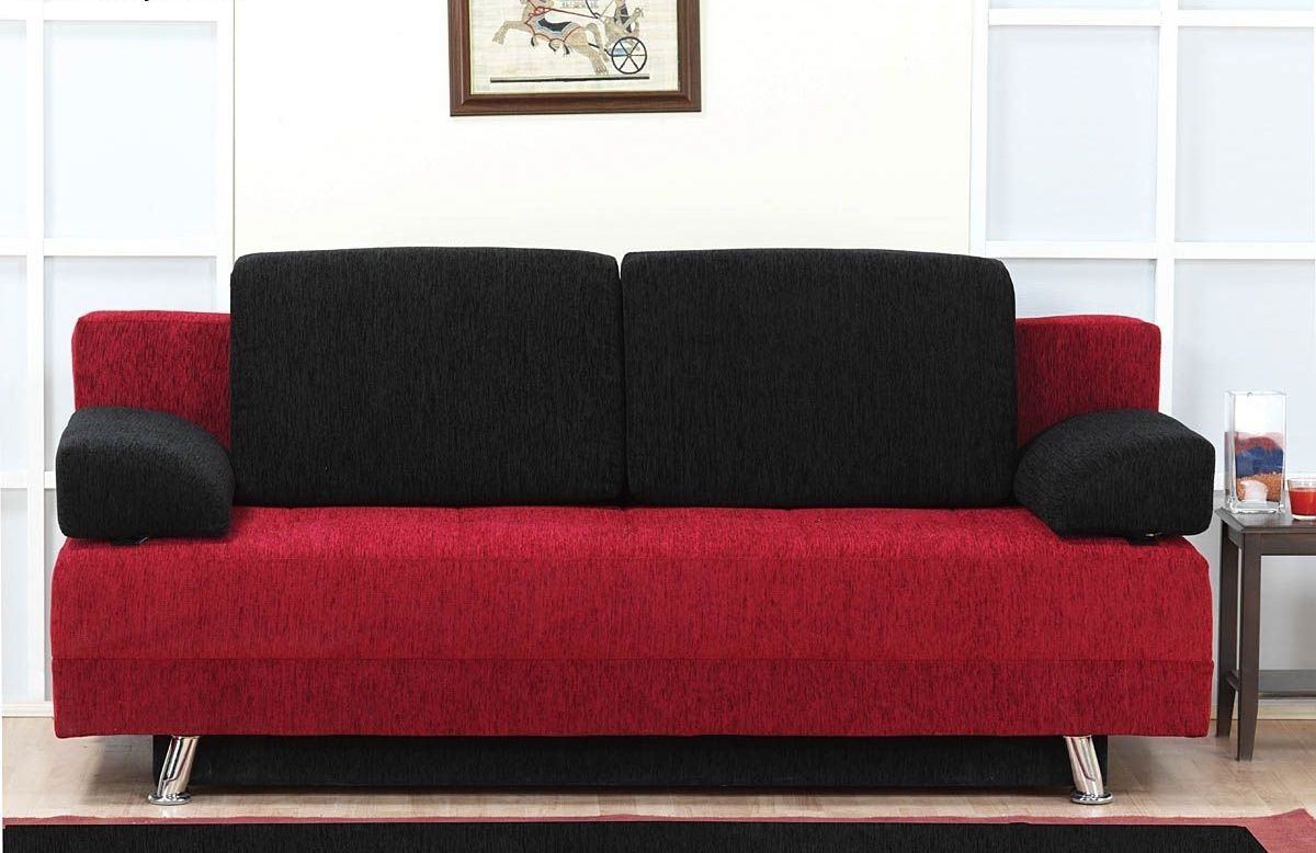 Featured Photo of  Best 10+ of Red and Black Sofas