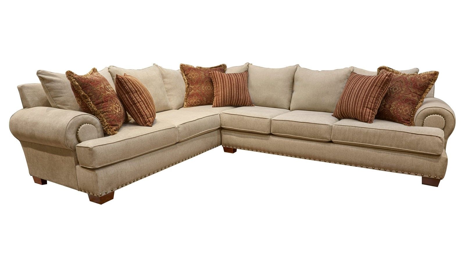 Rice Laf Sectional | Gallery Furniture Pertaining To Gallery Furniture Sectional Sofas (Photo 4 of 10)