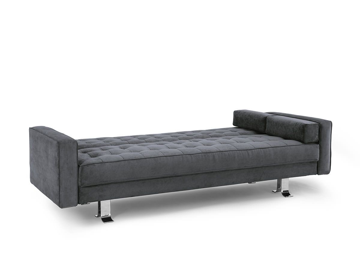 Rudolpho Convertible Sofa Bed Charcoalserta / Lifestyle Throughout Convertible Sofas (View 8 of 10)