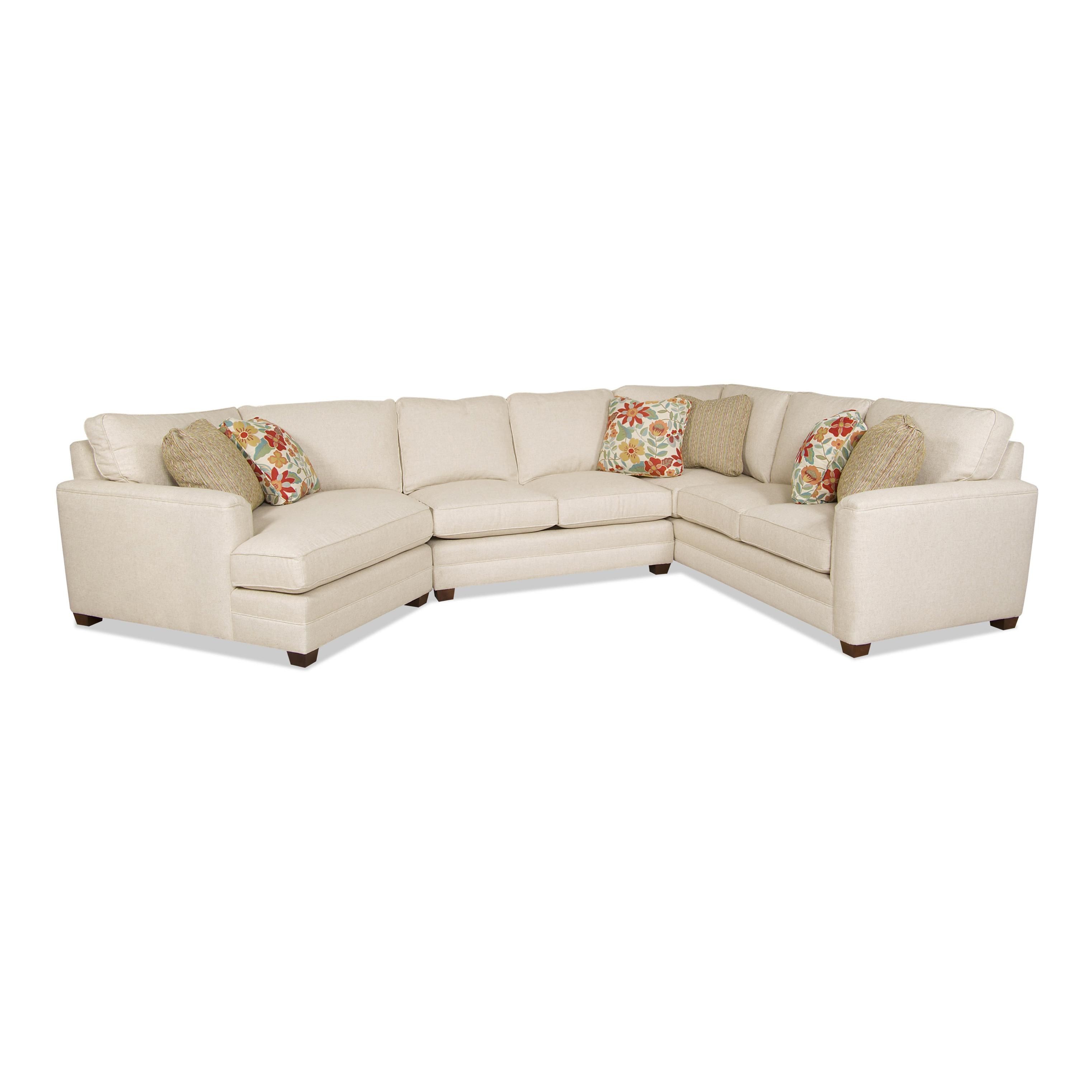 Sam Moore Raleigh Transitional Sectional Sofa – Ahfa – Sofa Inside Raleigh Sectional Sofas (View 5 of 10)