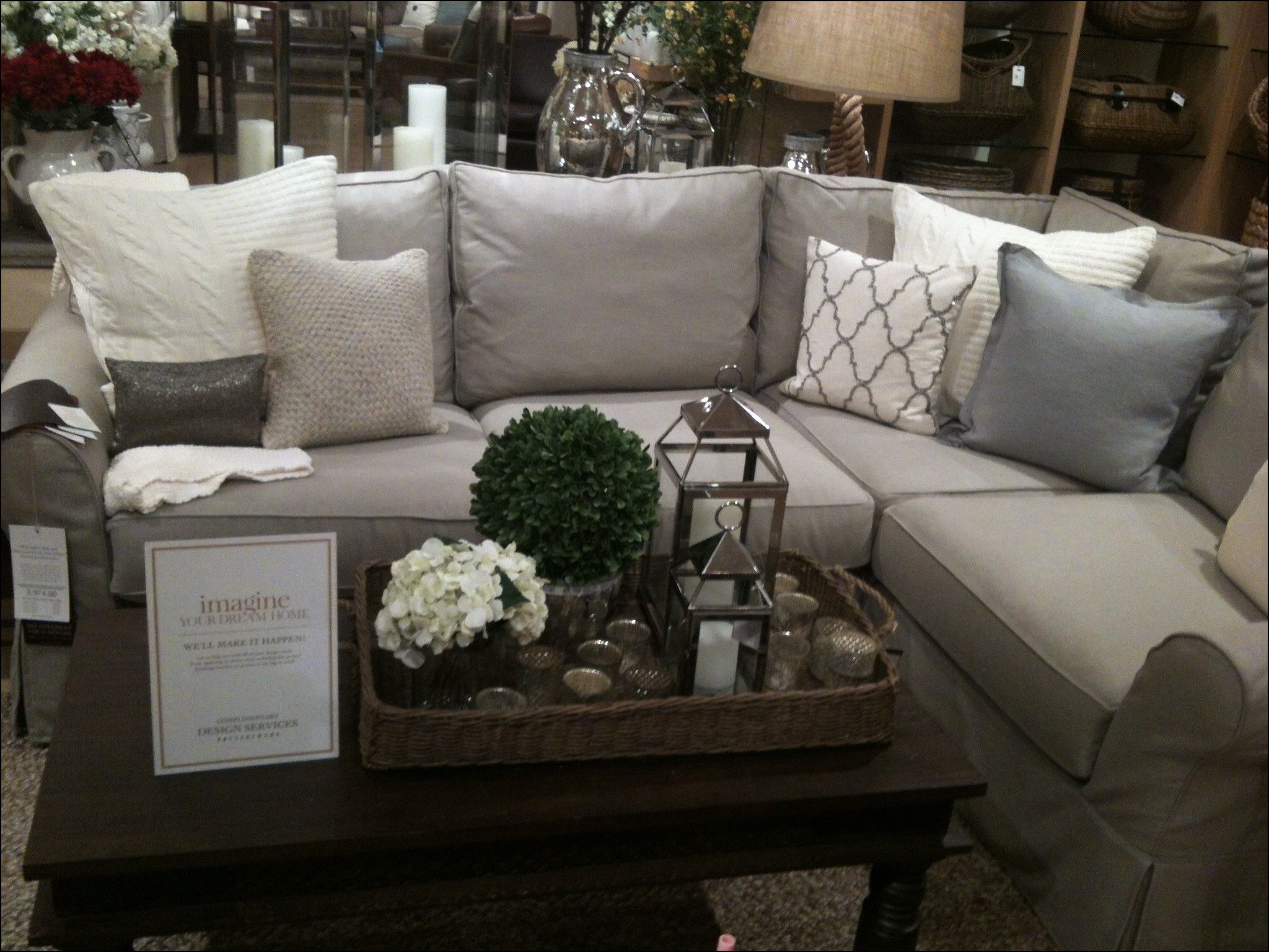 Sectional Sofas Pottery Barn | Decorating Ideas | Pinterest Regarding Pottery Barn Sectional Sofas (Photo 2 of 10)