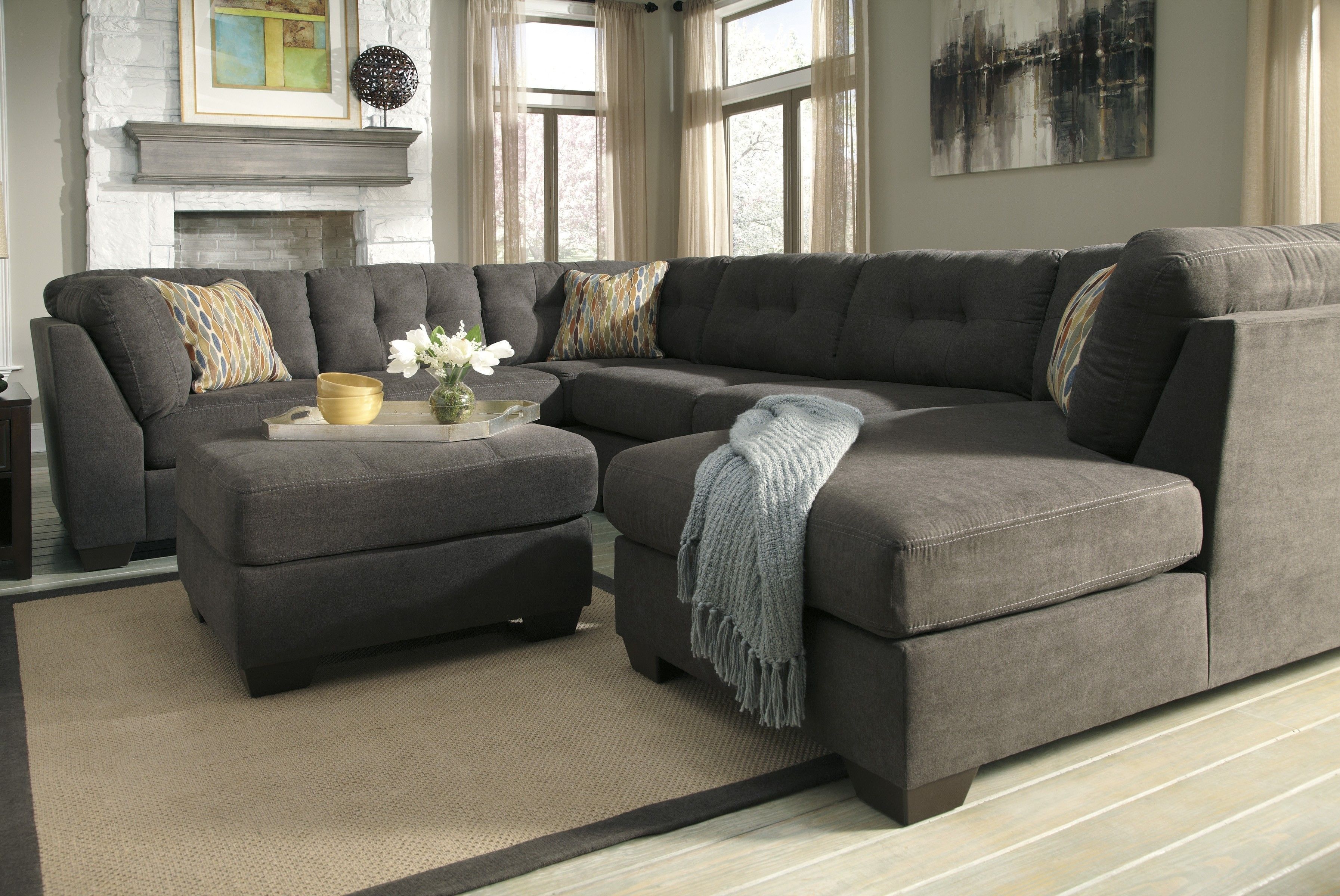 Sectional Sofas With Chaise Lounge And Ottoman Knowledgebase Modular Intended For Cheap Sectionals With Ottoman (Photo 14 of 15)